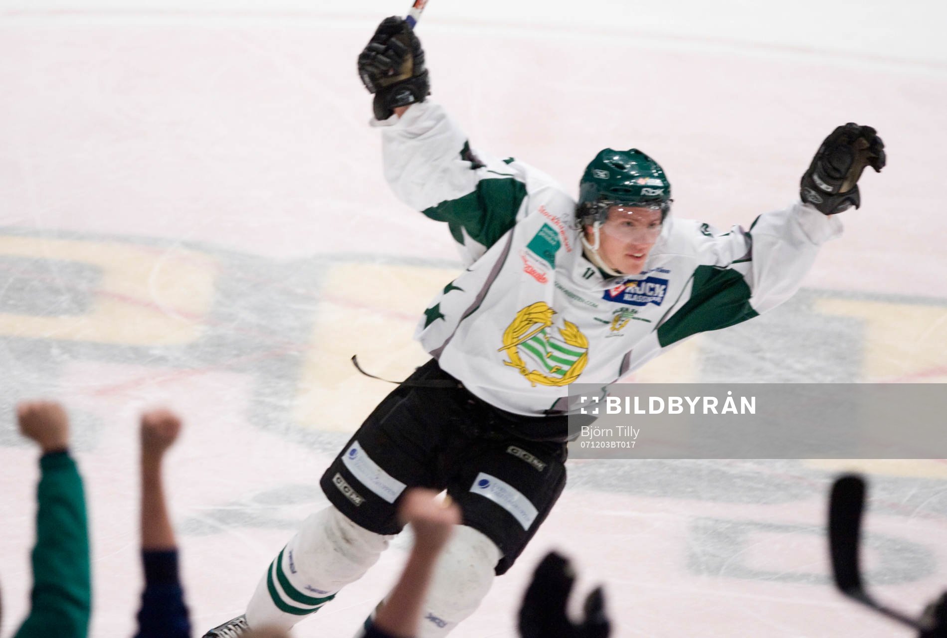 Niklas Ekberg, Hammarby, jubel