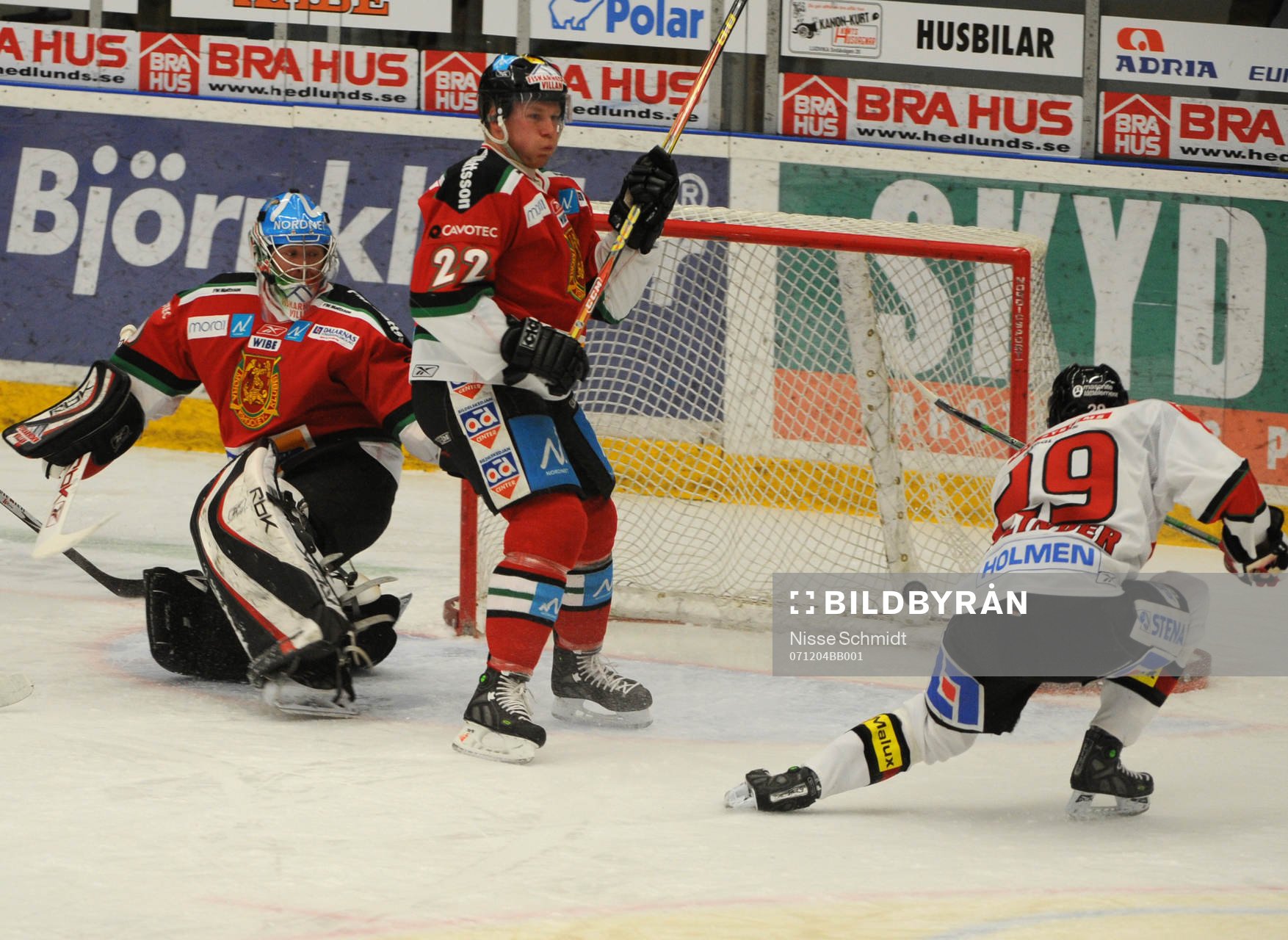 Andreas Molinder, Modo, Juha Pitkämäki, målvakt, och