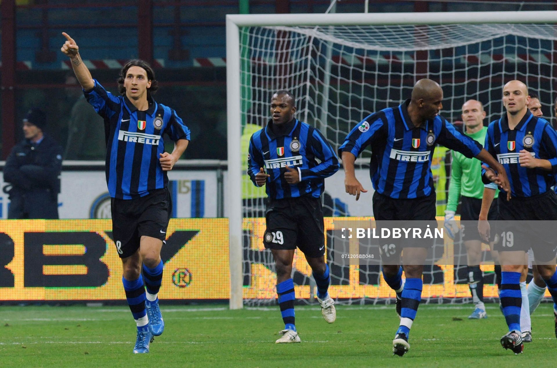 Zlatan IBRAHIMOVIC, jubel