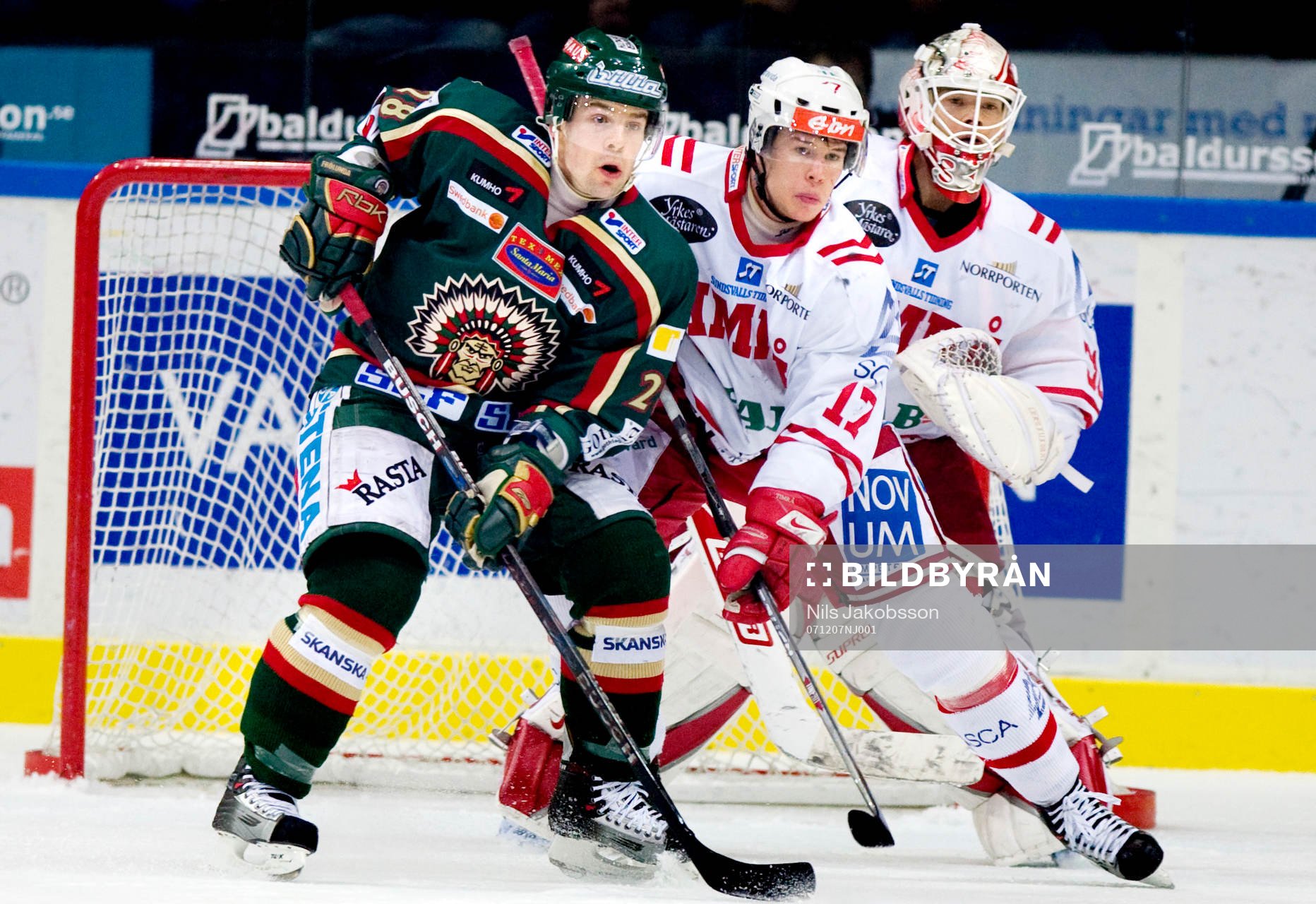 Martin Plüss, Frölunda, Johan Andersson, Johan Backlund,