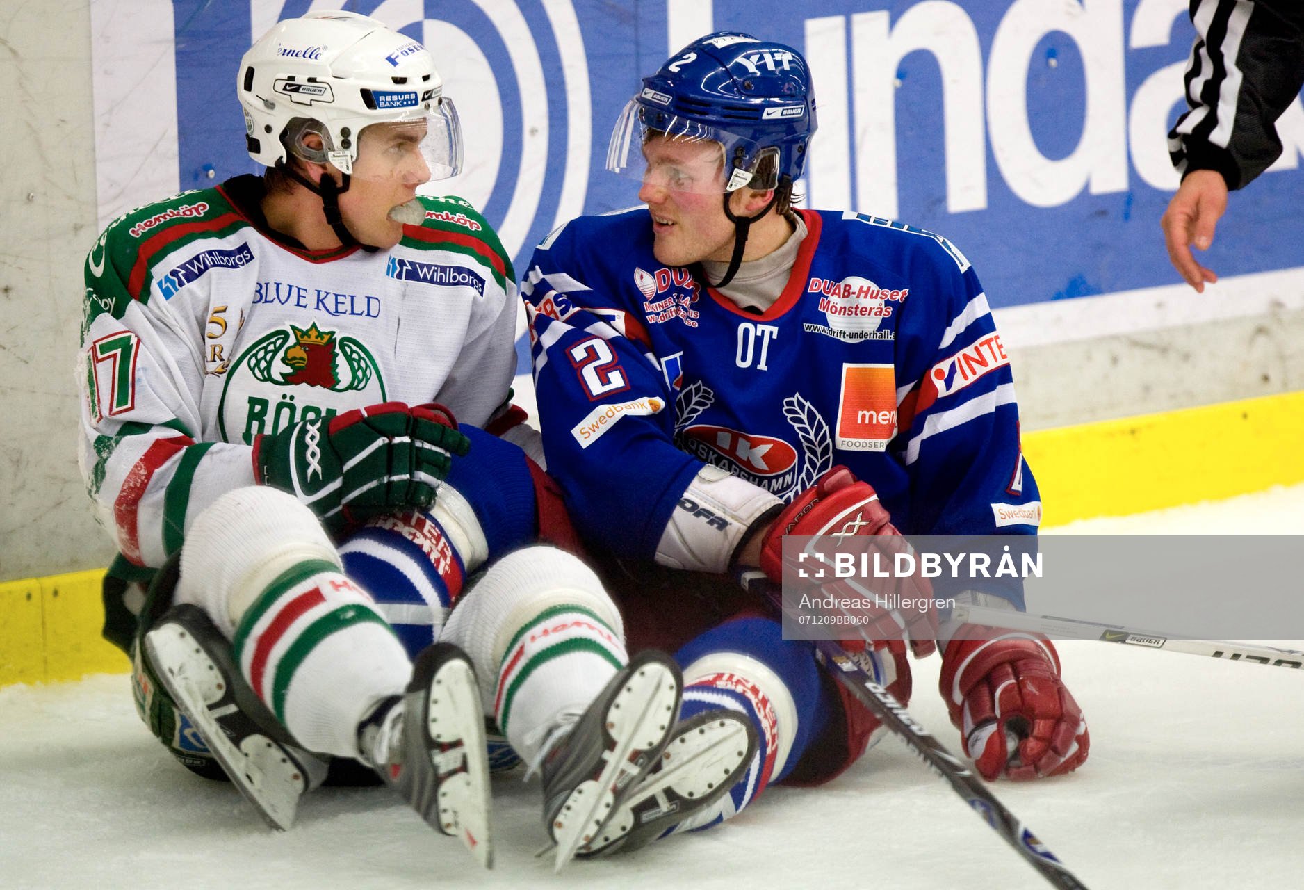 Christofer Löfberg, Rögle och Andreas Jungbeck, Oskarshamn