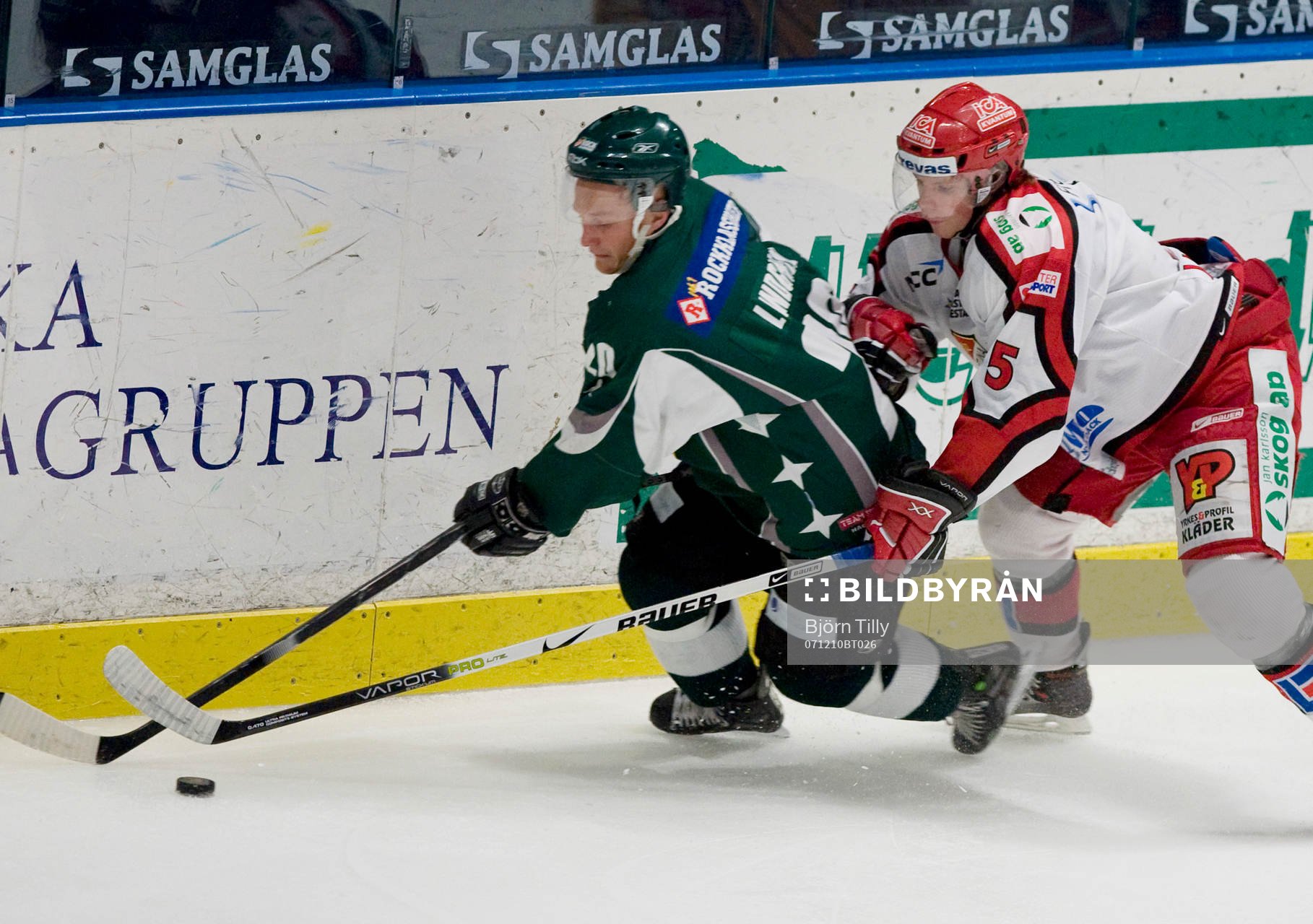 Tomas Lindgren, Hammarby, och Julius Larsson, Almtuna