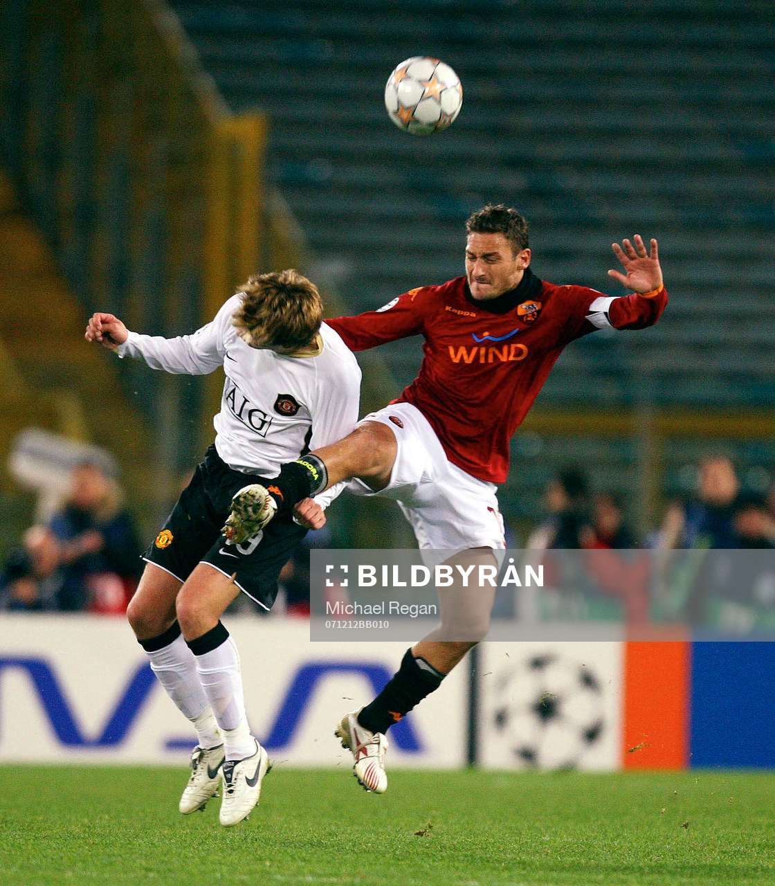 Gerard Pique och Francesco Totti