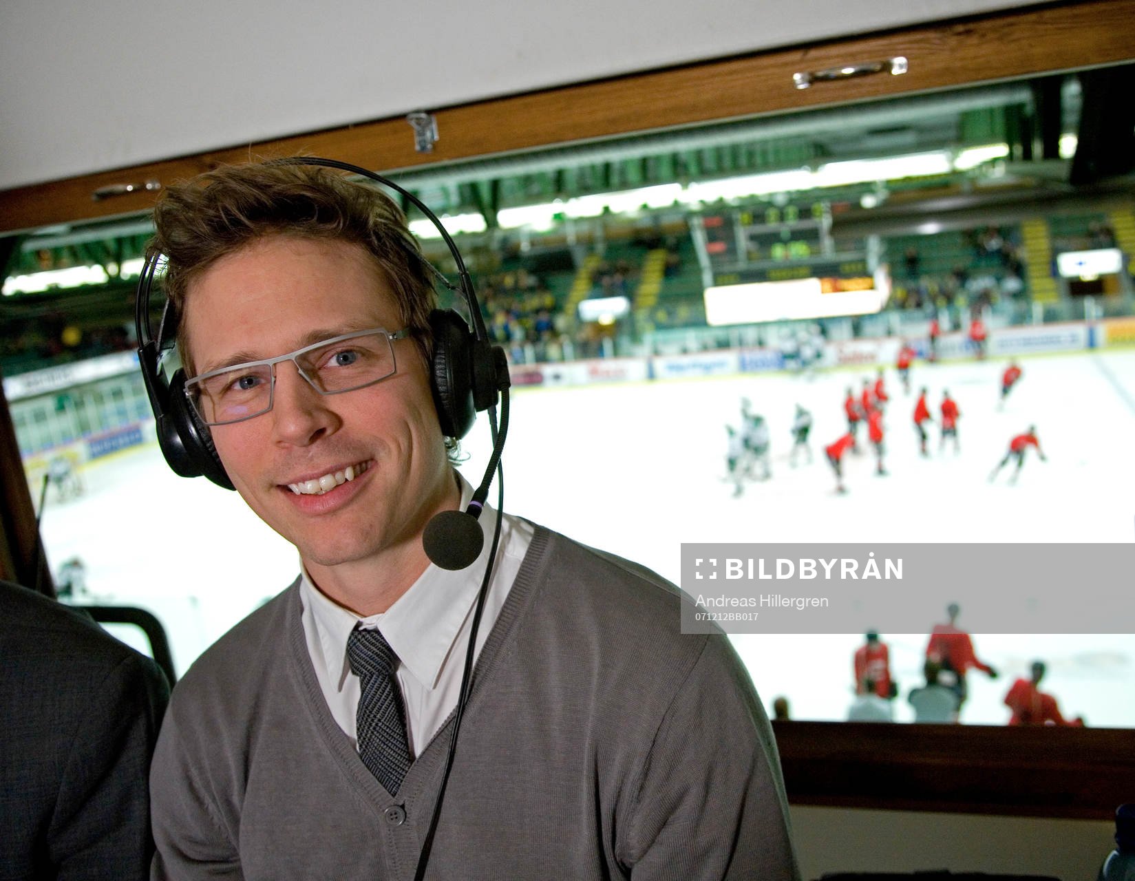 TV komentator,  Mathias Bosson