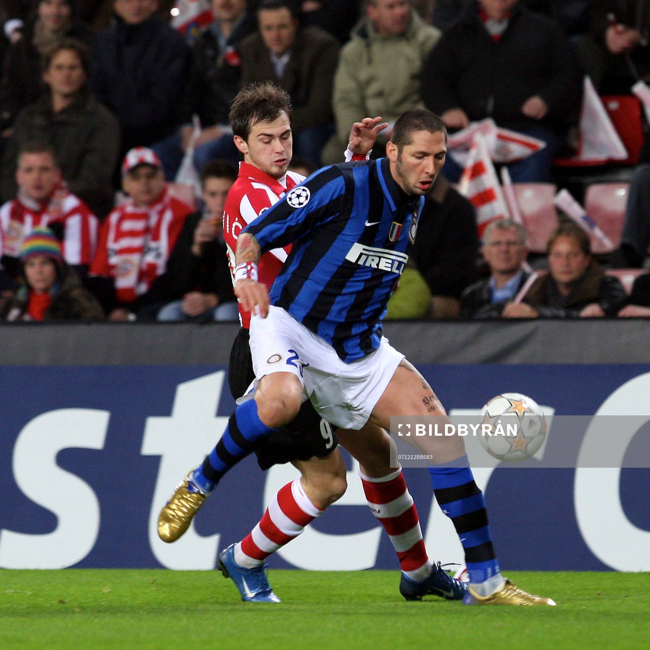 Danko Lazovic och Marco Materazzi