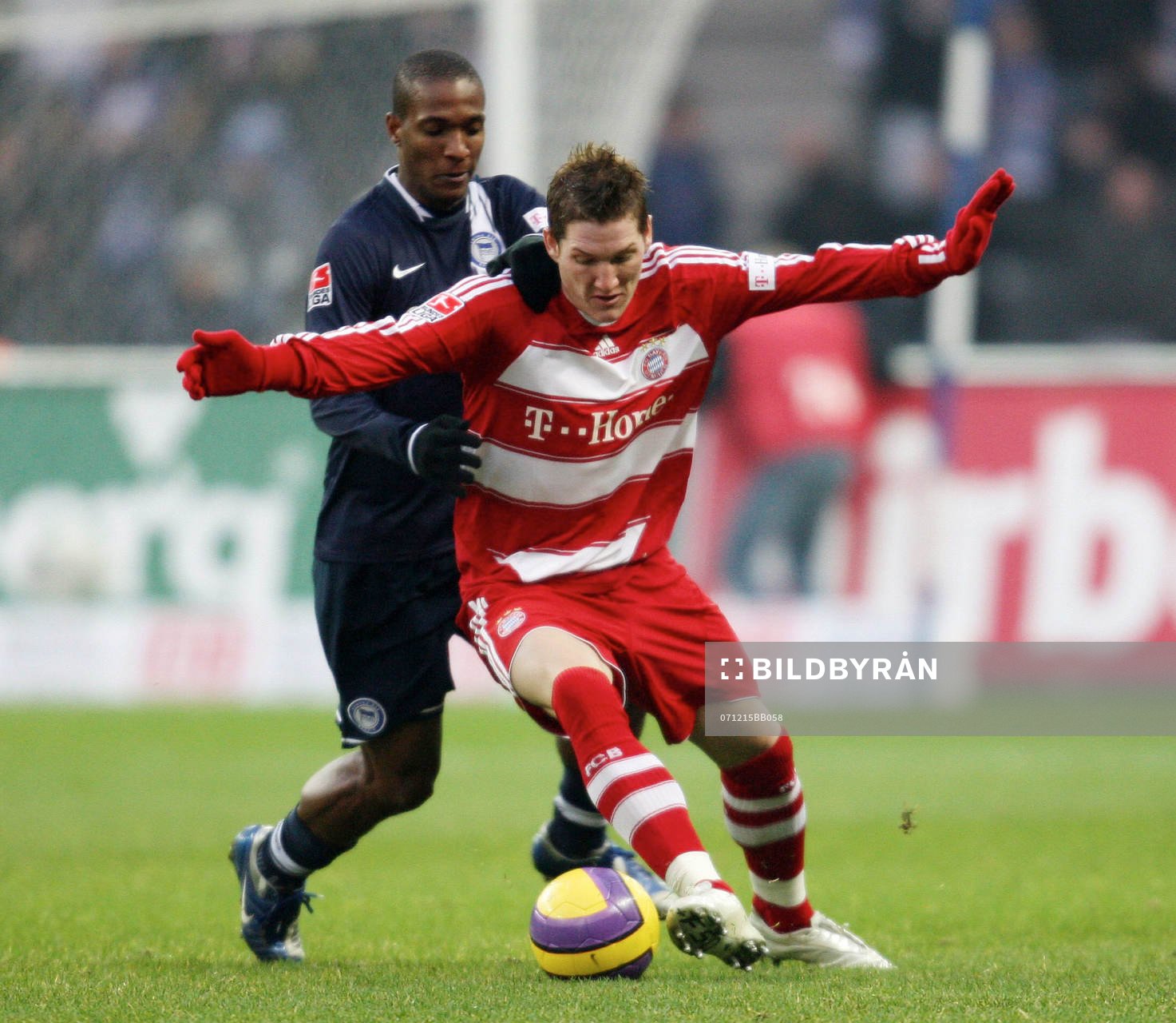 Gilberto och Bastian Schweinsteiger