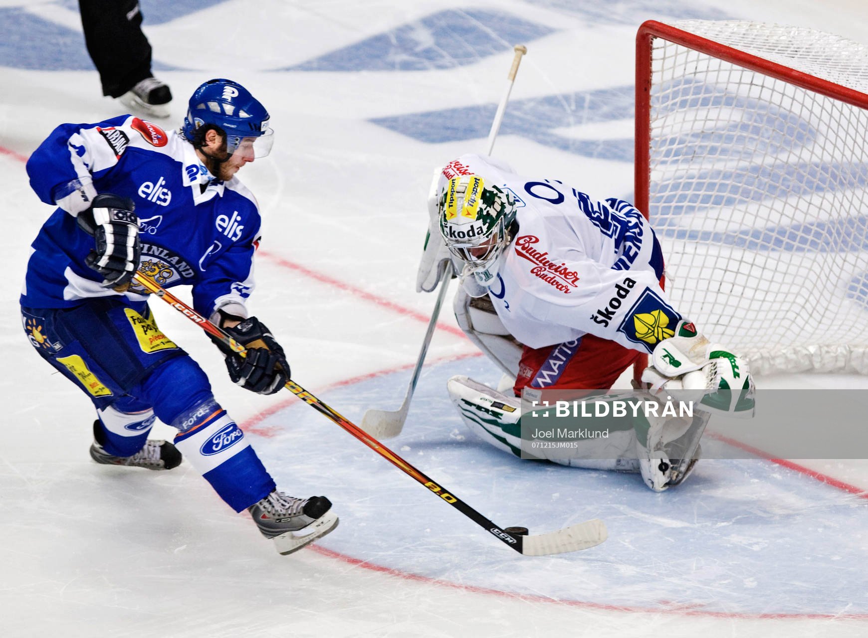Kim Hirschovits, Finland, avgjorde matchen i