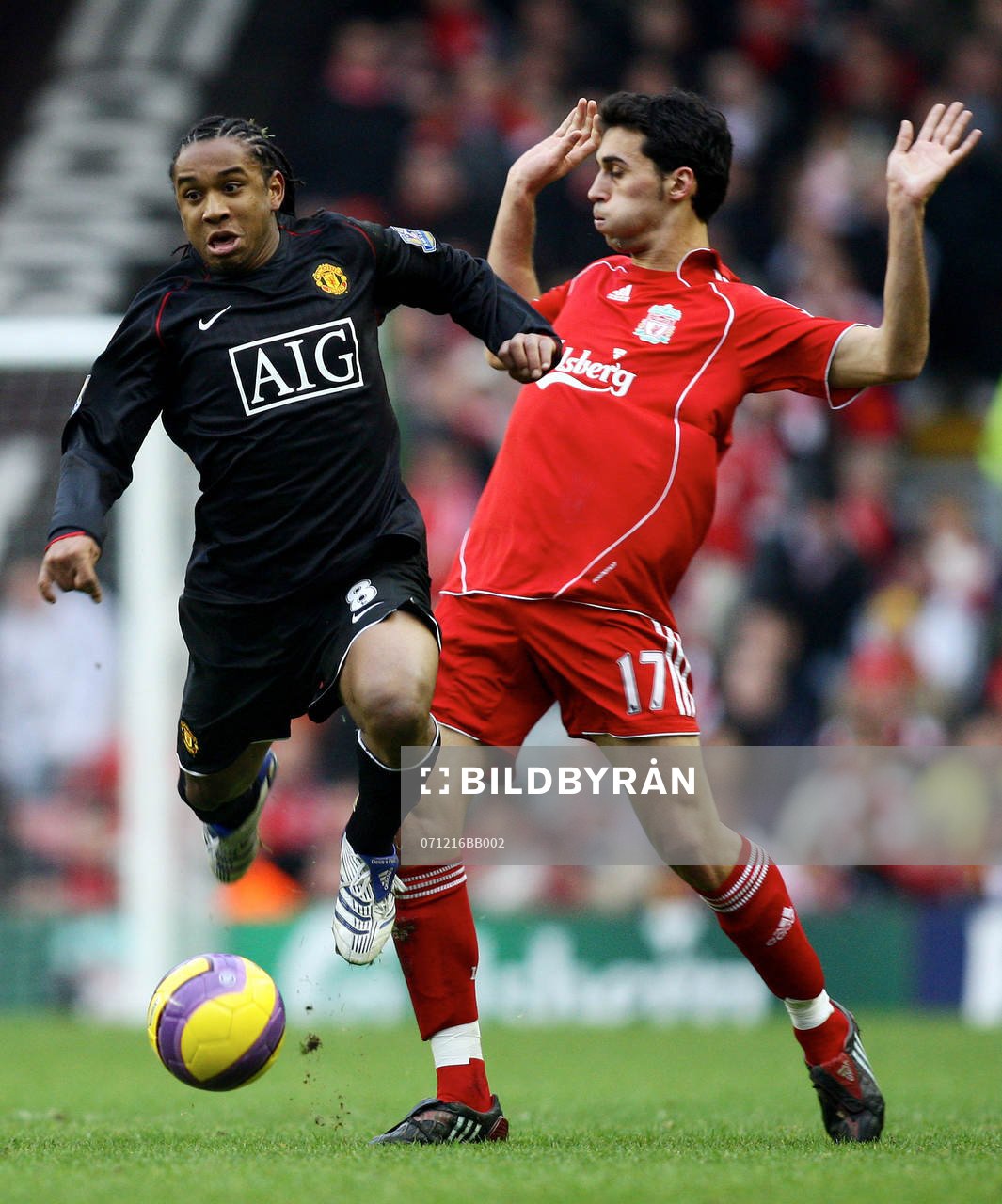 Anderson och Alvaro Arbeloa