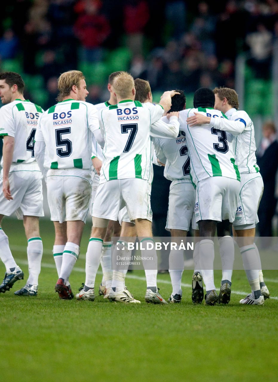 Fotboll, Holländsk liga, Eredivisie, Jubel i Groningen