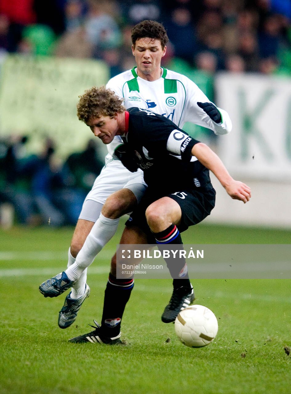 Marcus Berg, Groningen och Arjan Swinkels, Willem II