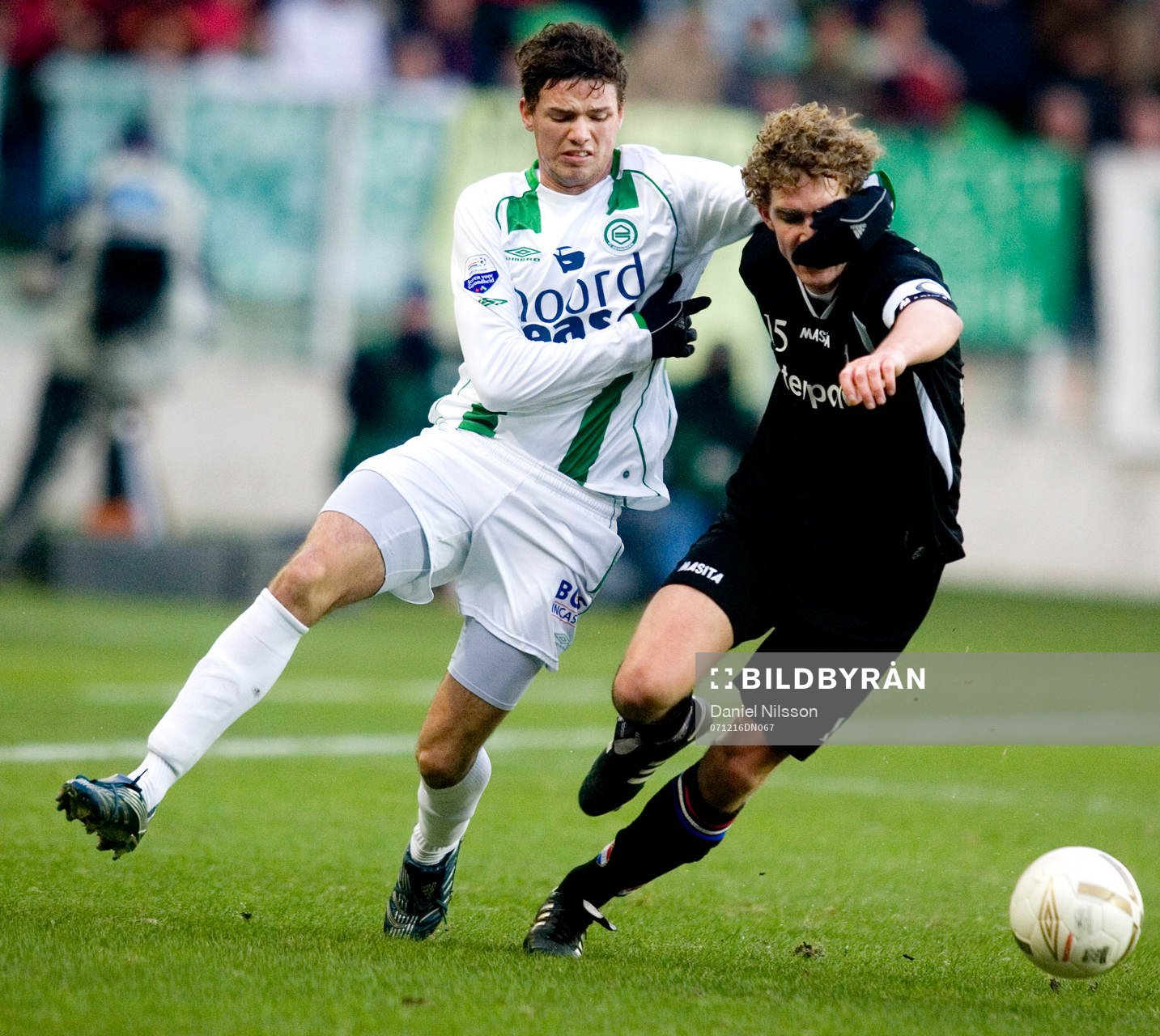 Marcus Berg, Groningen och Arjan Swinkels, Willem II
