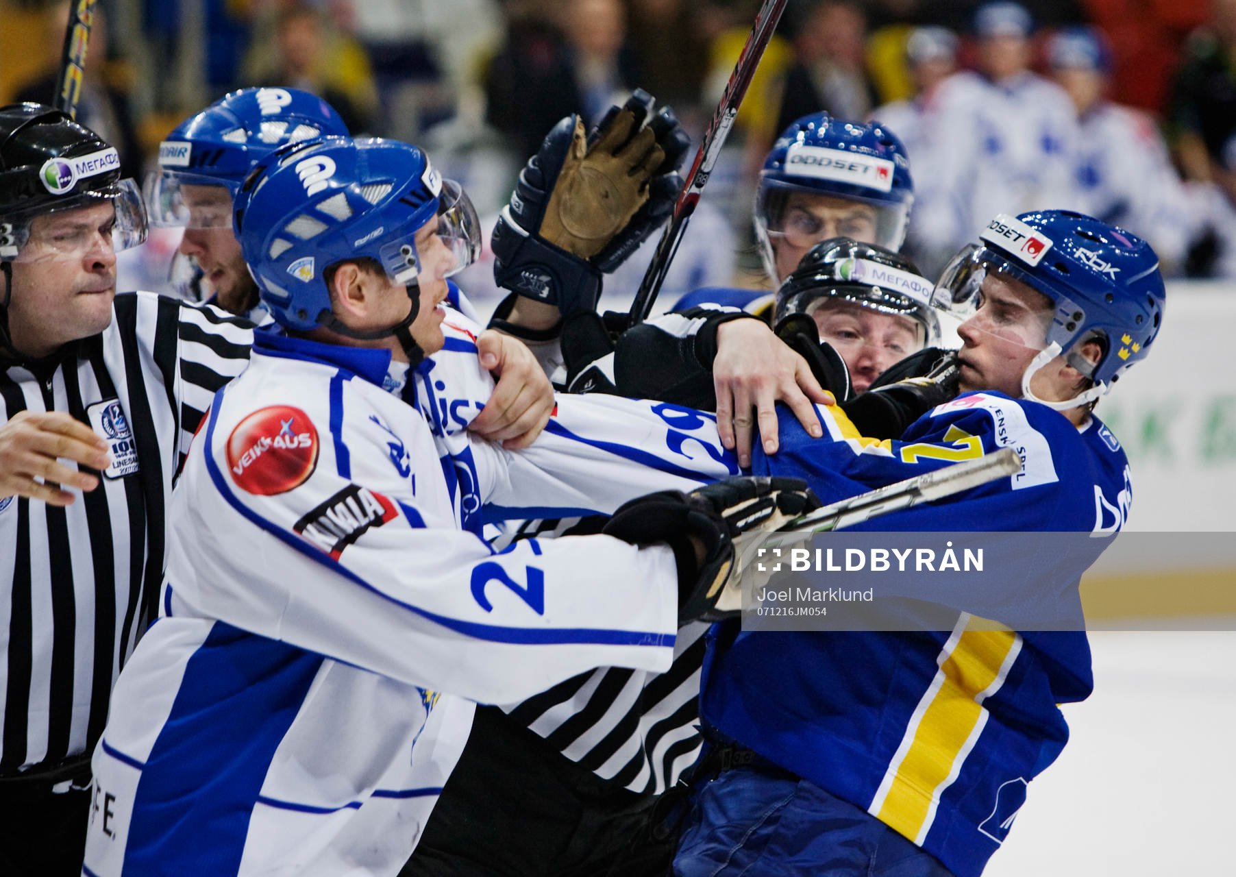 Teemu Laine, Finland och Tobias Viklund, Sverige