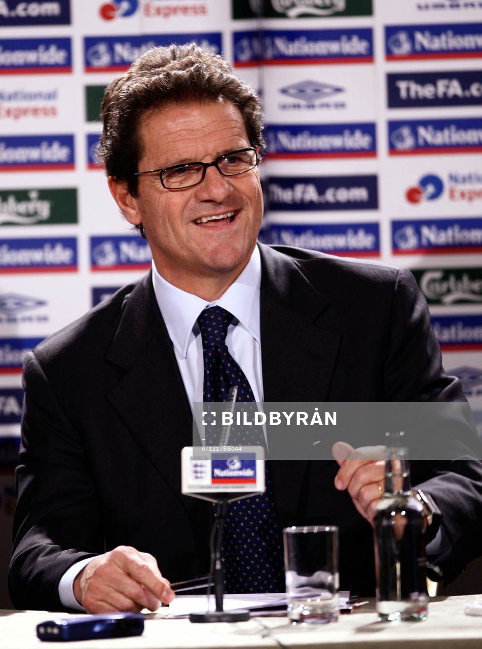 Fabio Capello, tränare, förbundskapten, England