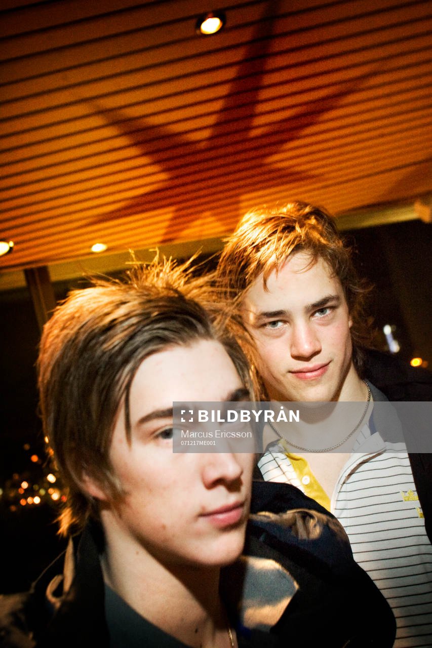 Victor Hedman och Tobias Forsberg