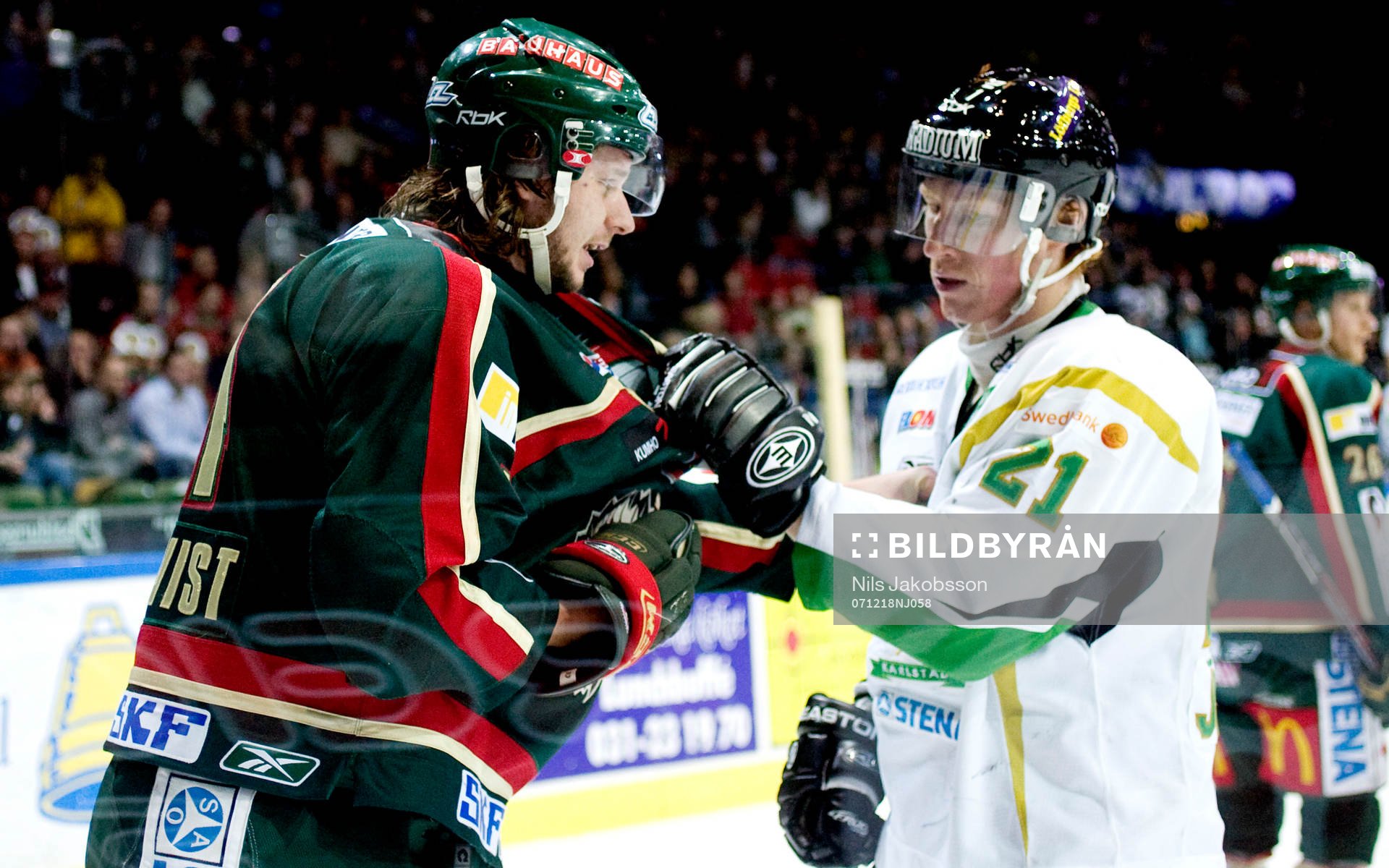 Andreas Holmqvist, Frölunda, Jörgen Jönsson, Färjestad
