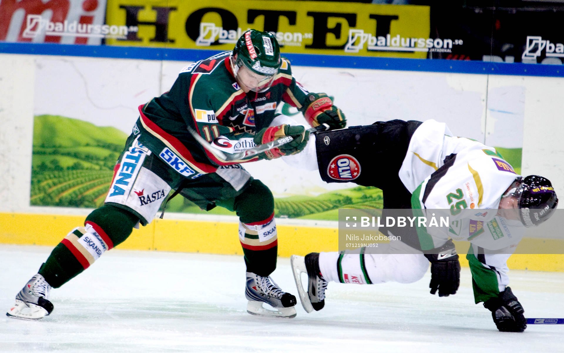 Magnus Kahnberg, Frölunda, Thomas Rhodin, Färjestad
