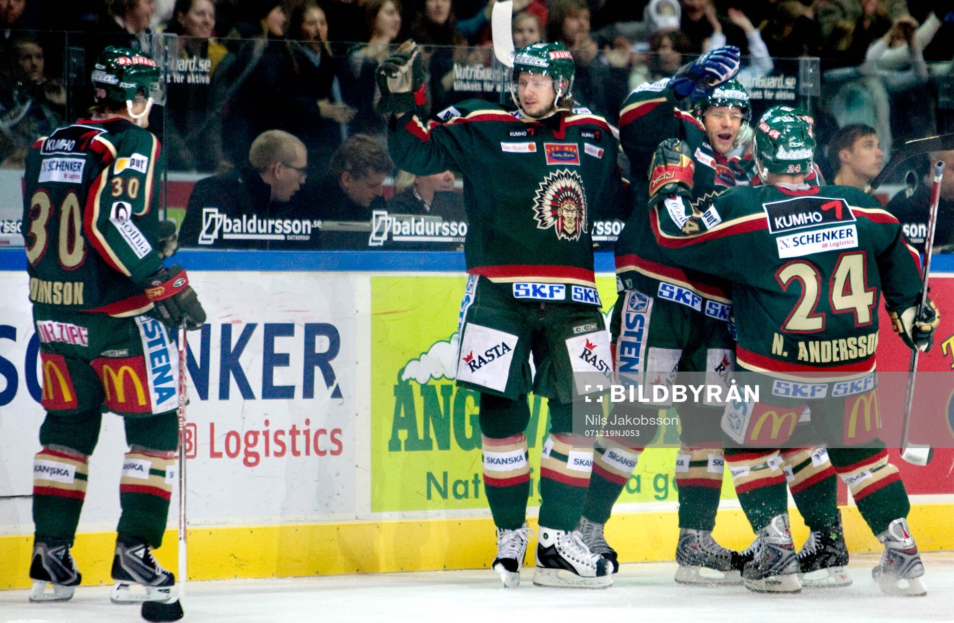 Jonas Johnson, Andreas Holmqvist, Tomi Kallio, Niklas