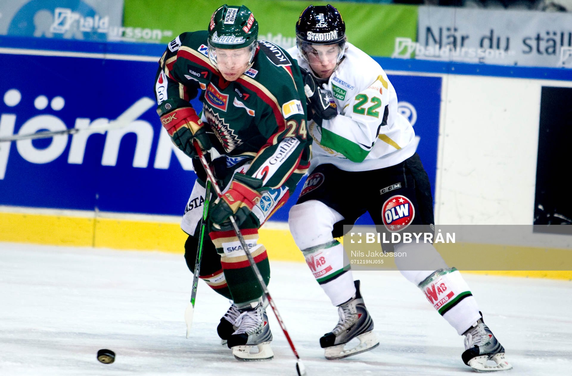 Niklas Andersson, Frölunda, Per Åslund, Färjestad