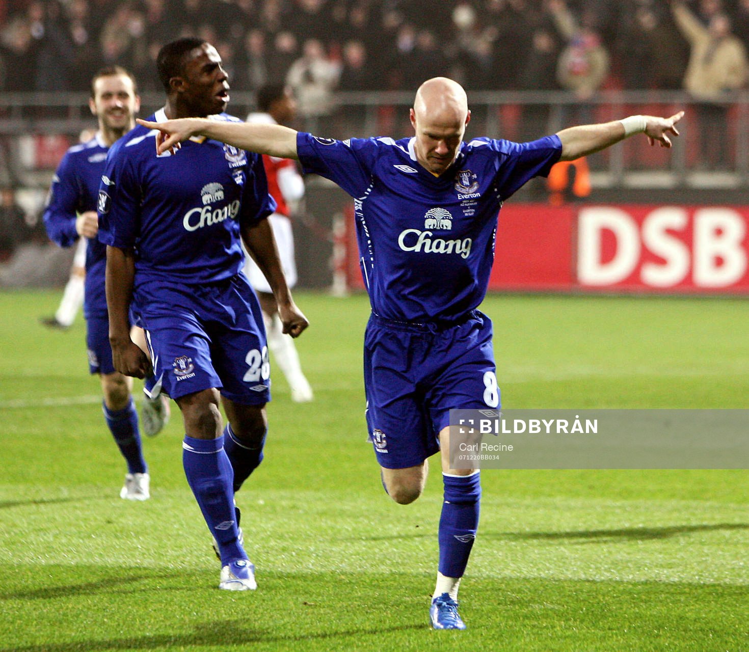 Andrew Johnson, Everton, jubel