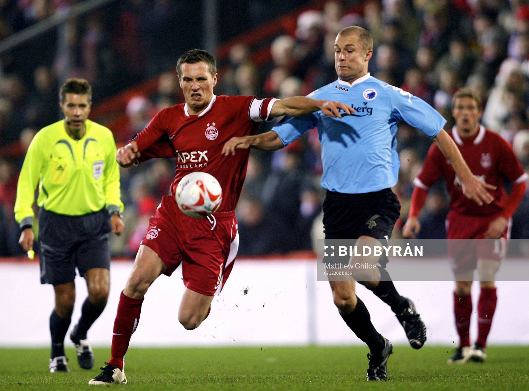 Scott Severin, Aberdeen och Hjalte Bo Norregaard, Köpenhamn