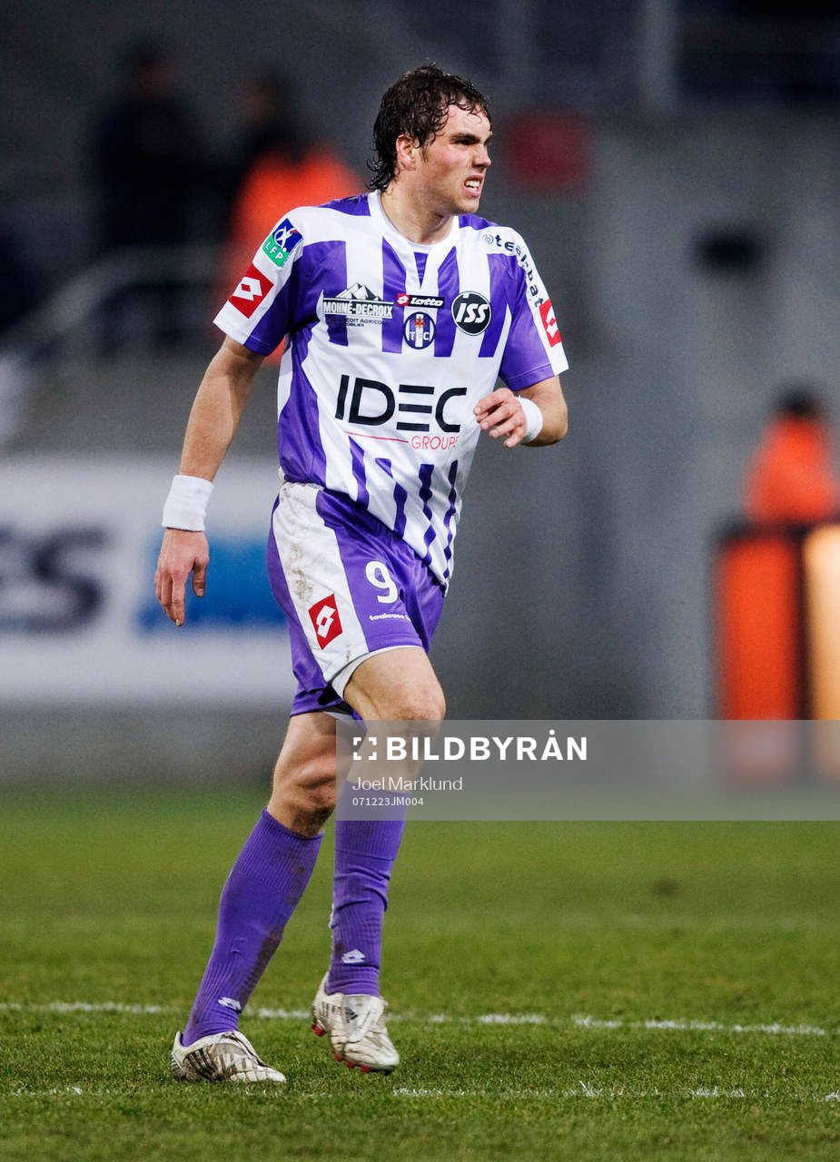 Johan Elmander, Toulouse, haltade lätt