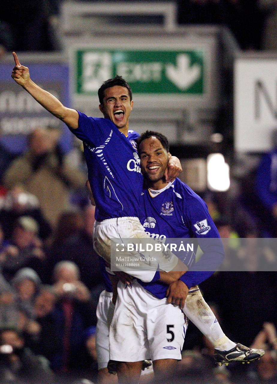 Fotboll, engelsk, Premier League, Everton - Bolton