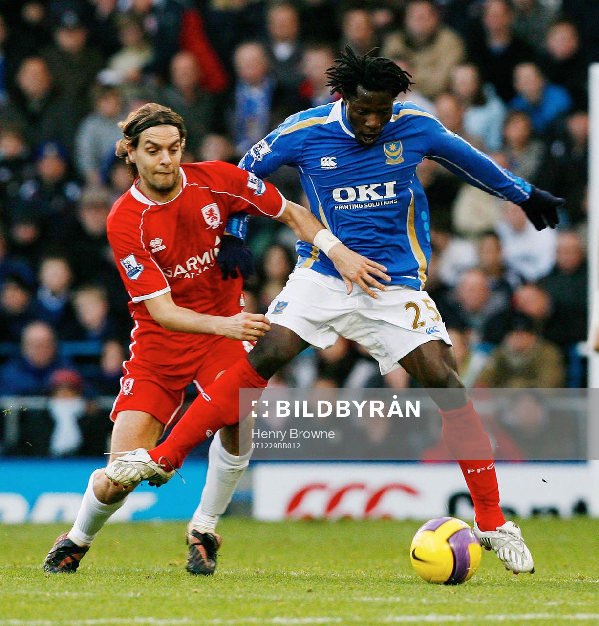 Fotboll, engelsk, Premier League, Portsmouth -