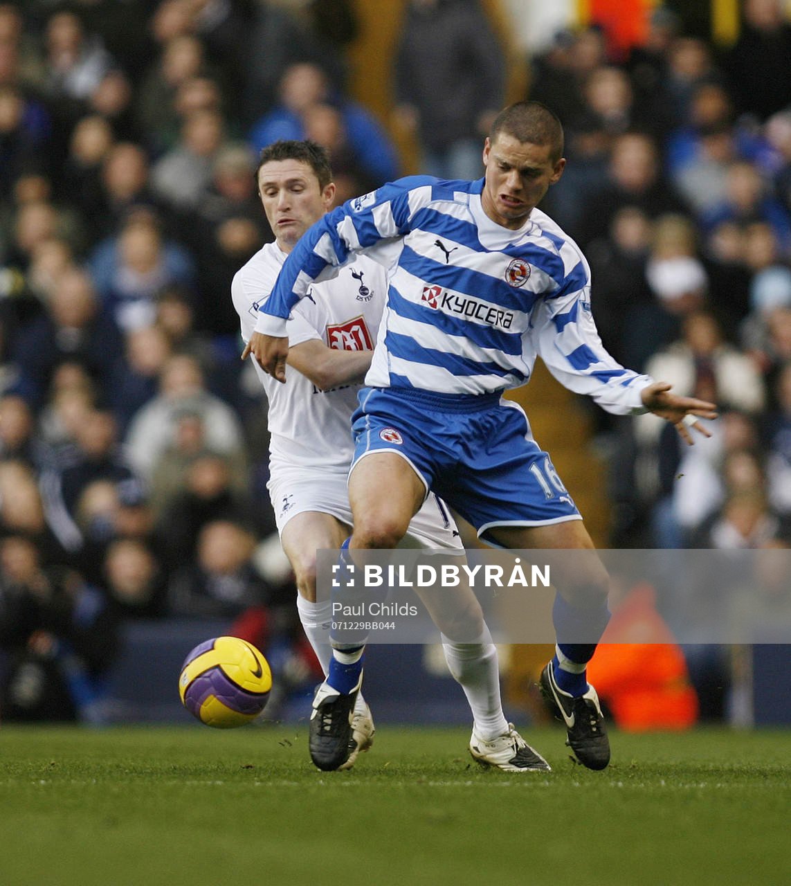 Ivar Ingimarsson, Reading och Robbie Keane, Tottenham