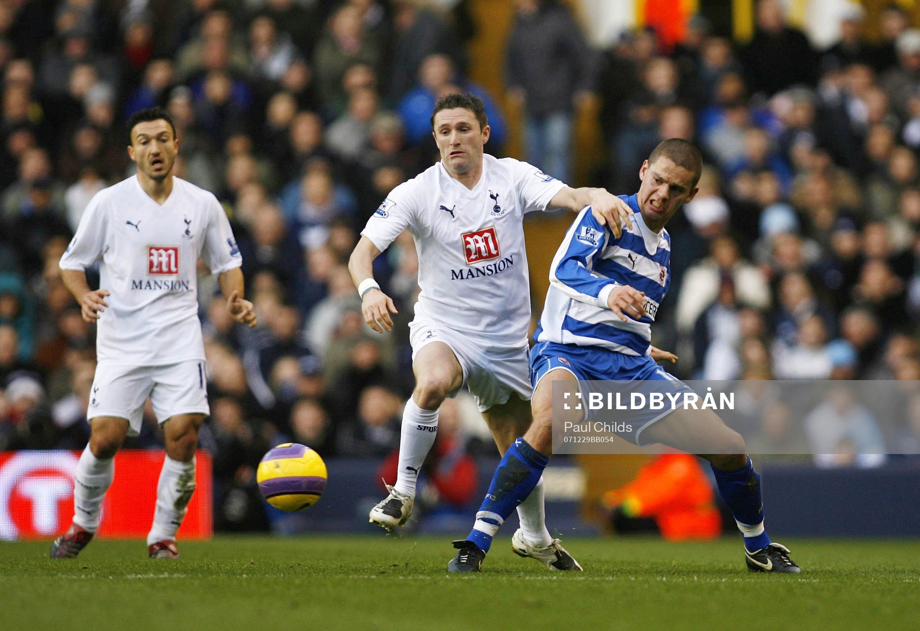 Ivar Ingimarsson, Reading och  Robbie Keane, Tottenham