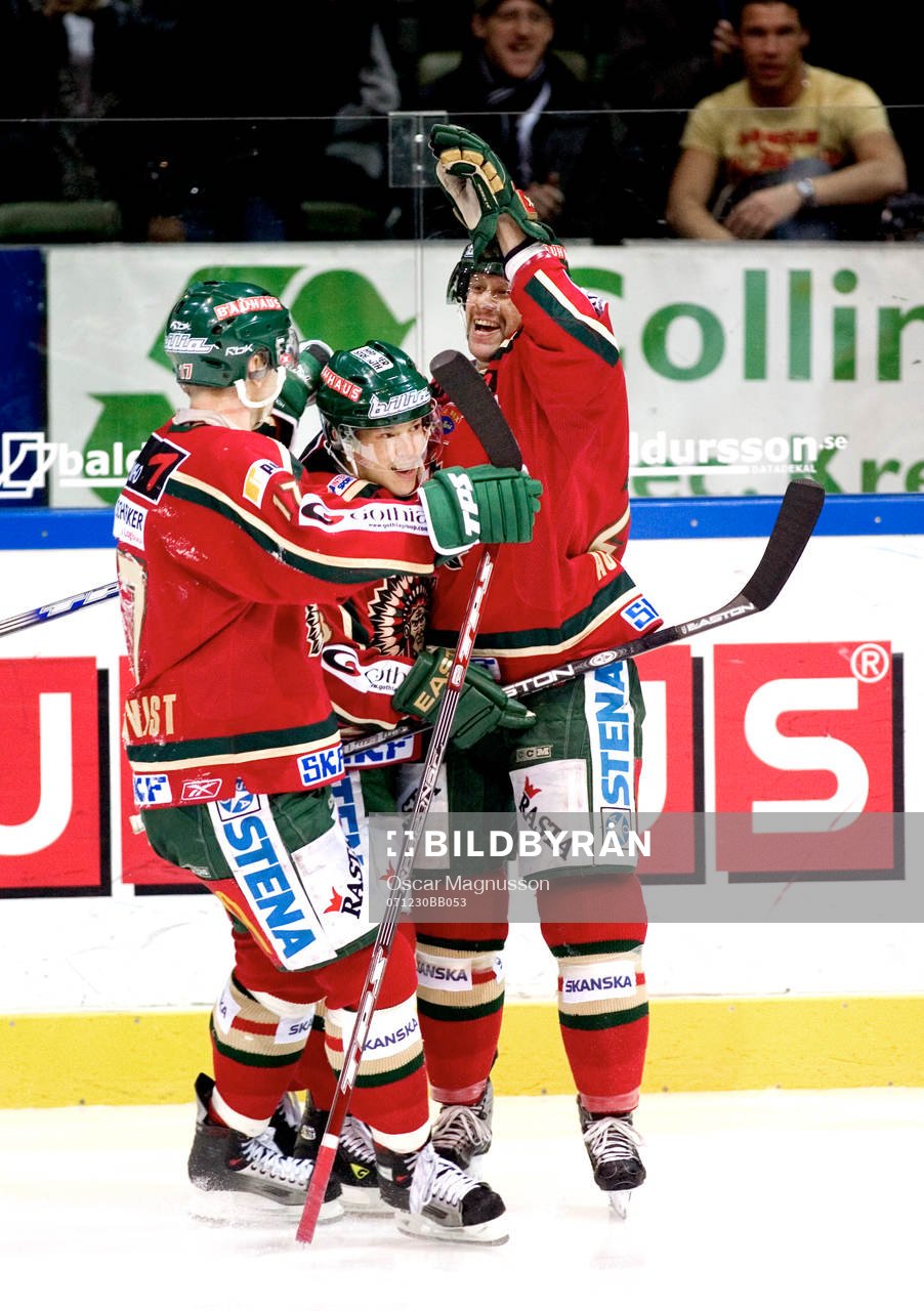 Oscar Ackerström, Frölunda gör Frölundas första mål