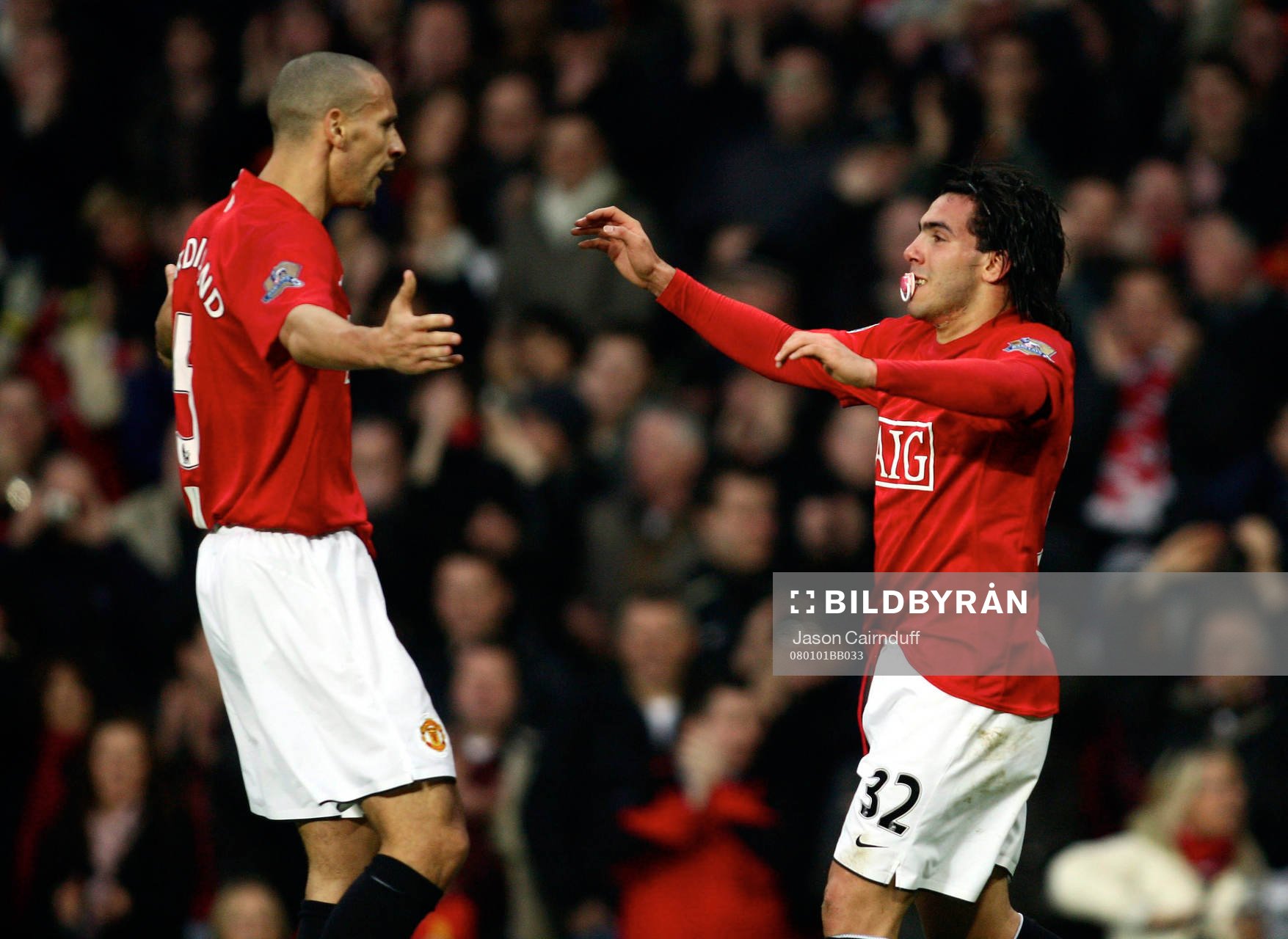 Fotboll, Premier League (Engelsk Liga) Manchester United v