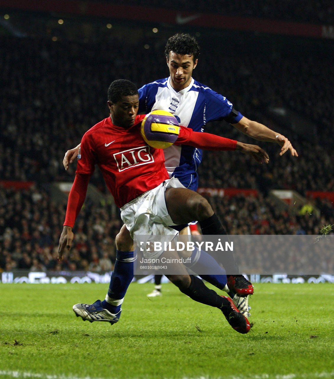 Fotboll, Premier League (Engelsk Liga) Manchester United v