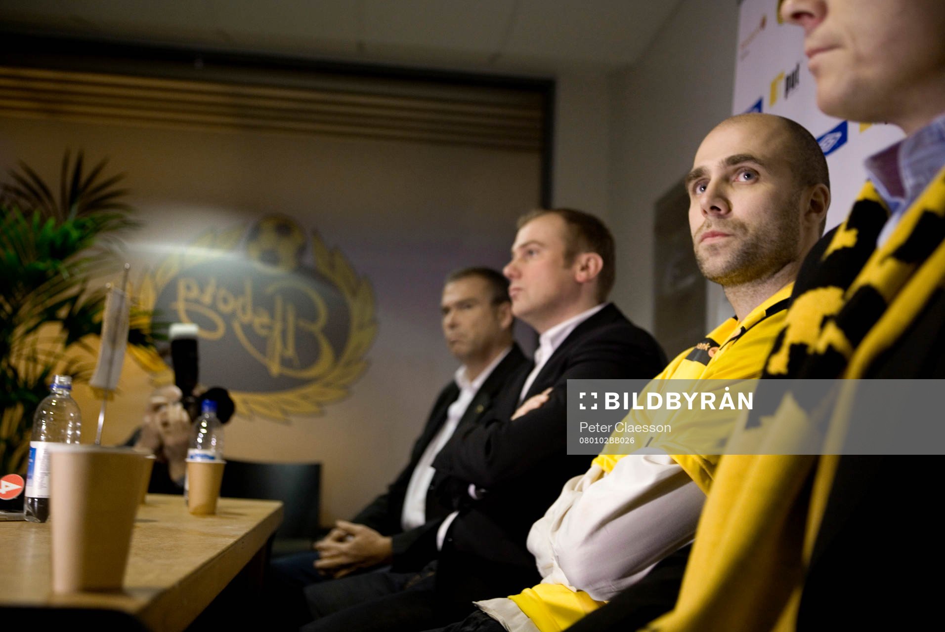 Fotboll, Allsvenskan, Presskonferens i Borås. Elfsborg