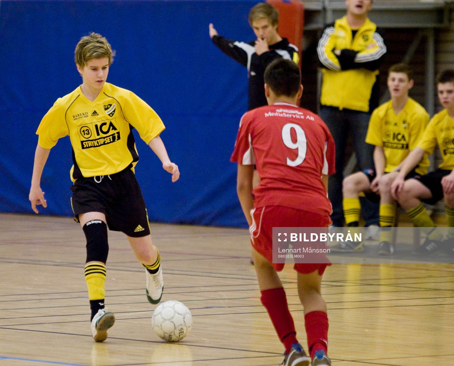 Innefotboll, P 93, pojkar 14 år, Åsum - IFK Hässleholm