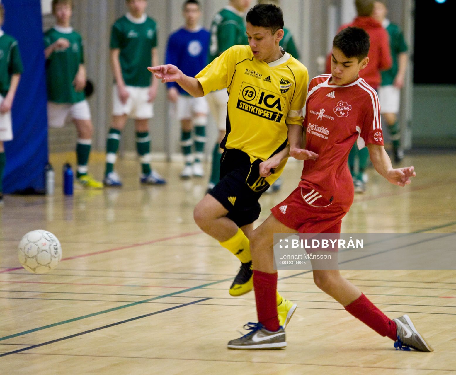 Innefotboll, P 93, pojkar 14 år, Åsum - IFK Hässleholm