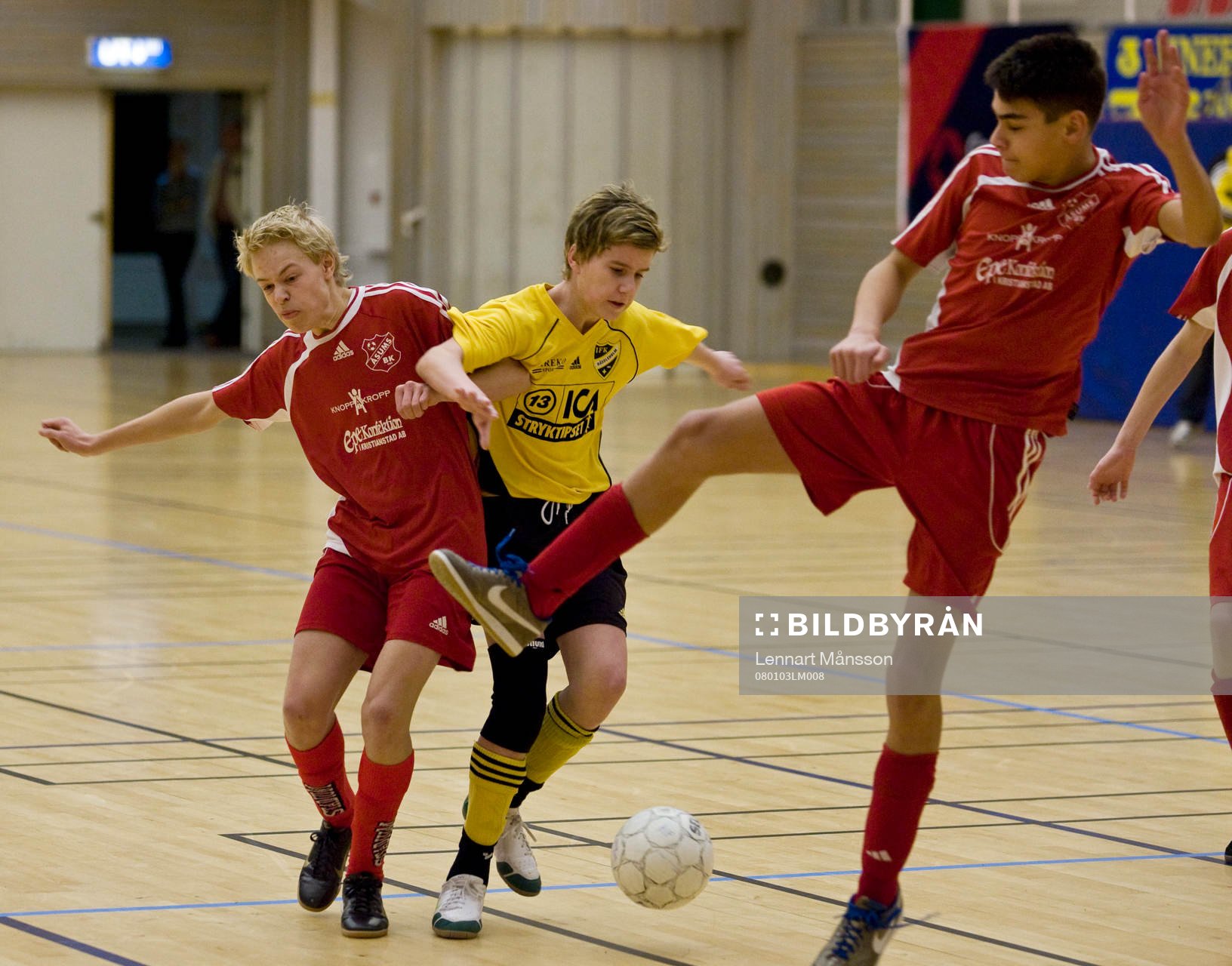 Innefotboll, P 93, pojkar 14 år, Åsum - IFK Hässleholm