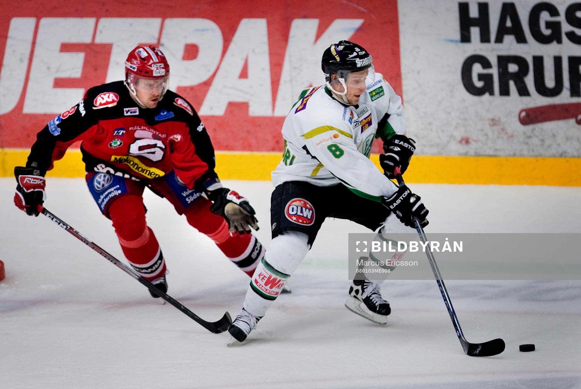 Martin Cibak, Södertälje, och Eero Somervuori, Färjestad