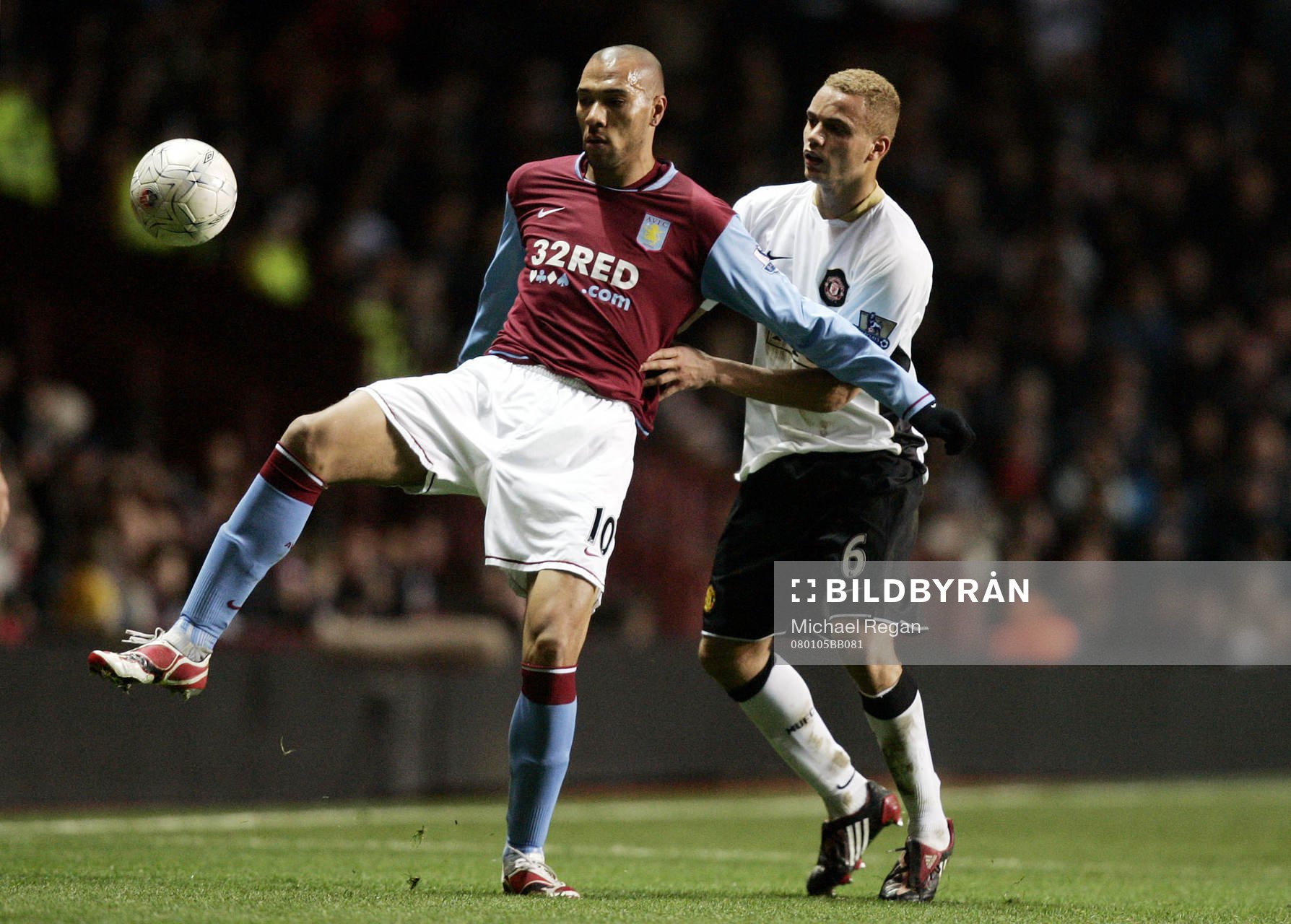 Fotboll, FA Cupen (Engelsk Cup) Aston Villa v Manchester
