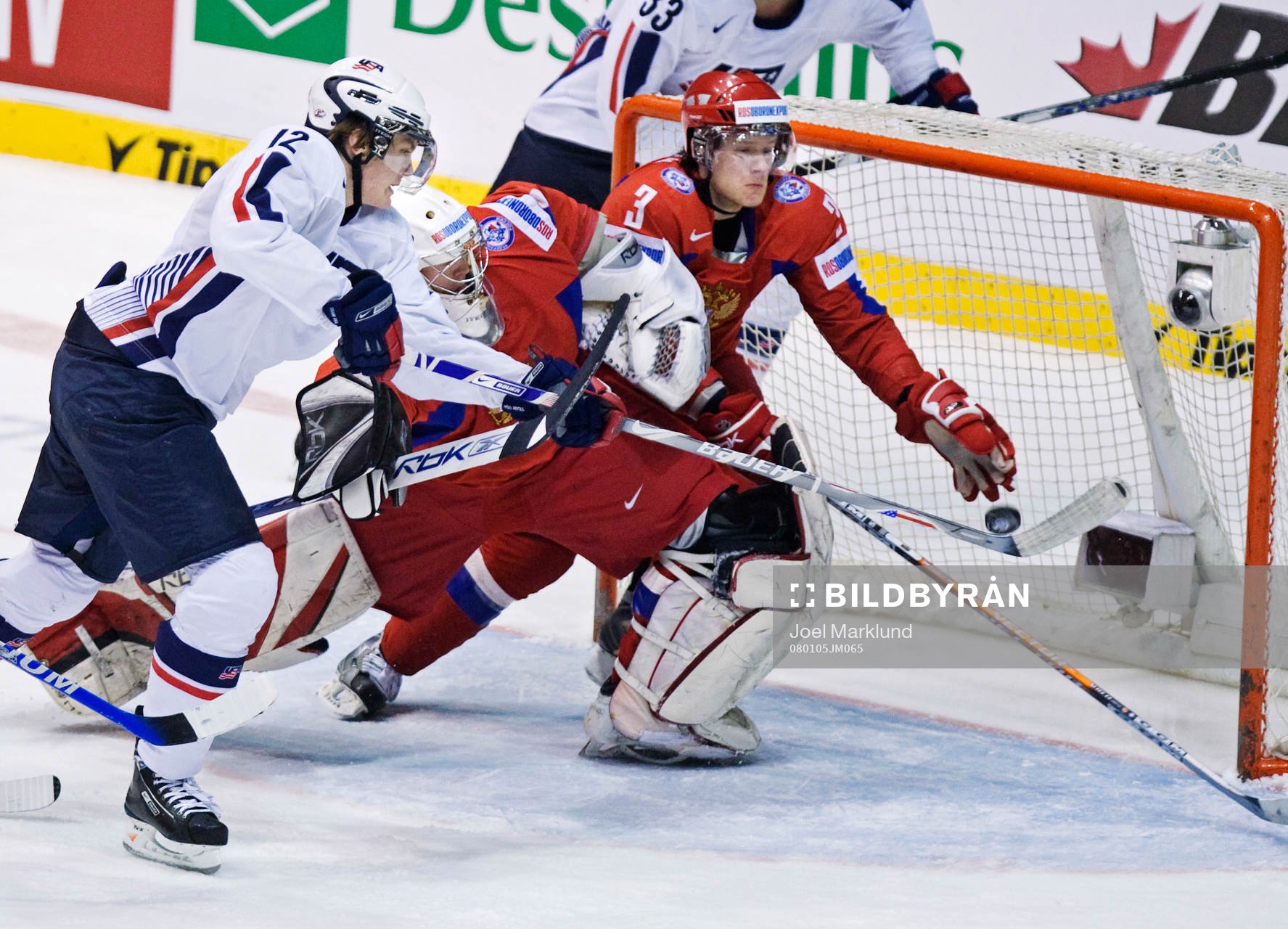 James van Riemsdyk, USA, Sergei Bobrovsky, målvakt,