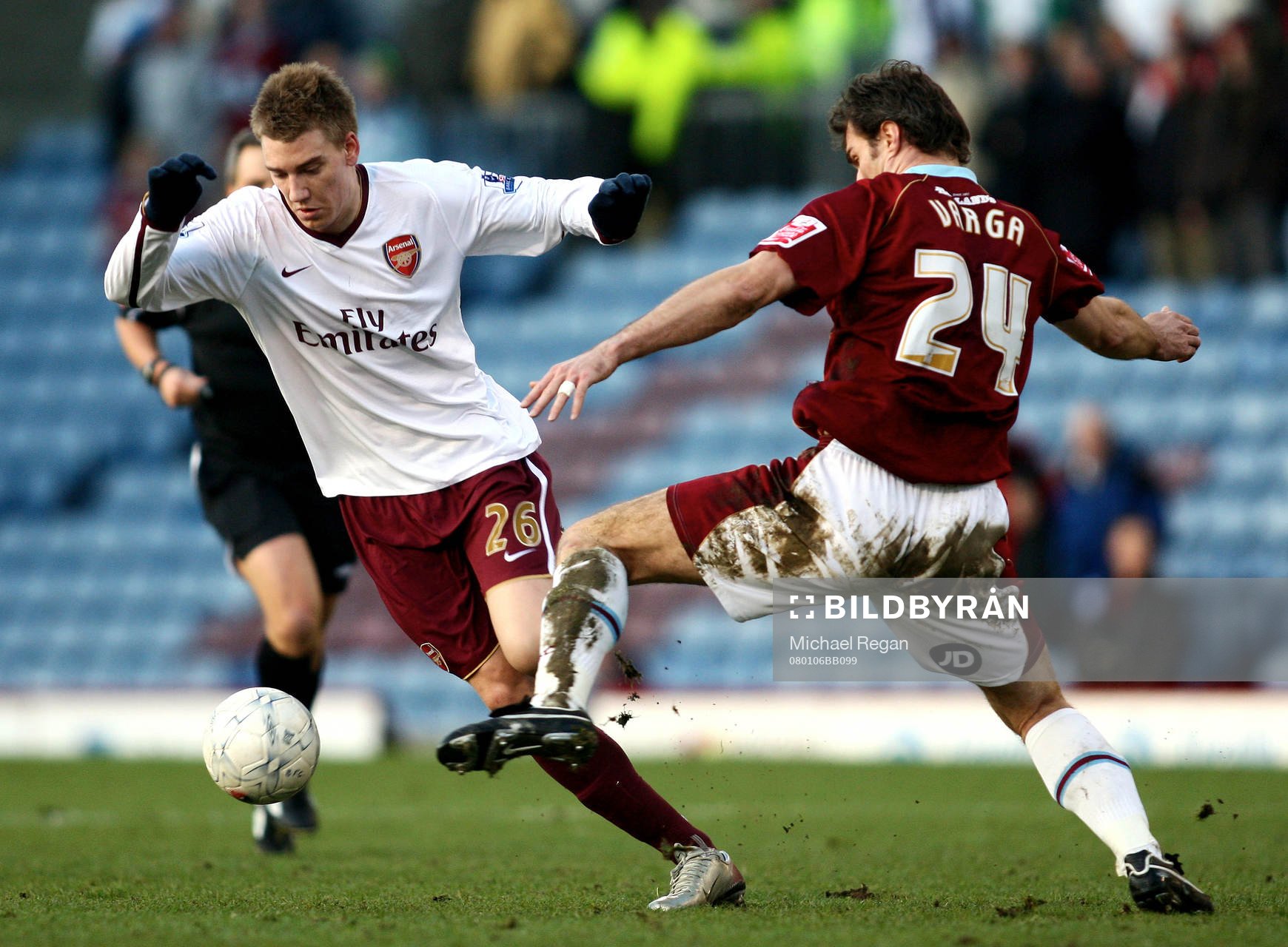 Nicklas Bendtner, Arsenal och Stanislav Varga, Burnley
