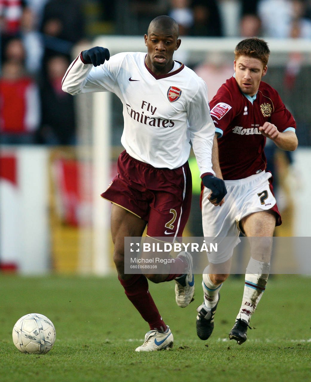 Abou Diaby, Arsenal och James O'Connor, Burnley