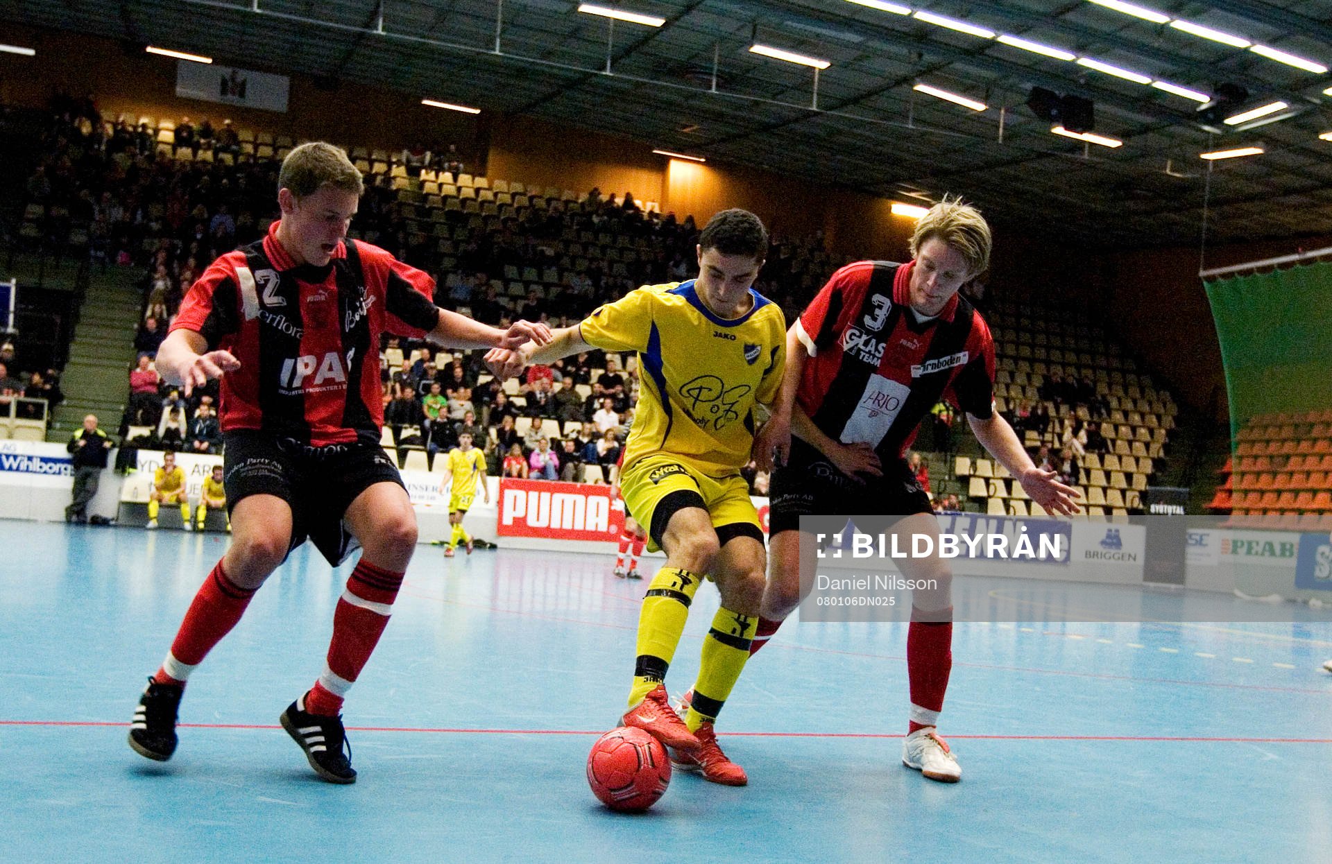Blerim Mullici, Malmö, Björn Ingvarsson och Tobias