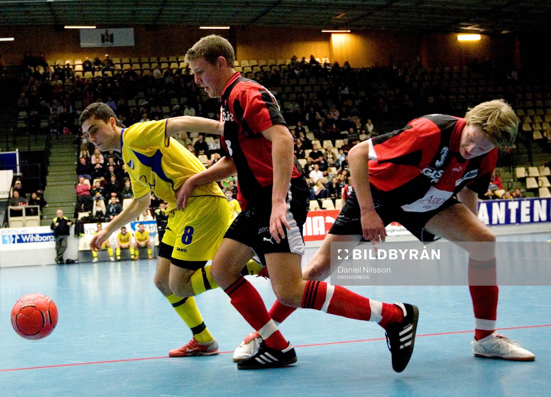 Blerim Mullici, Malmö, Björn Ingvarsson och Tobias