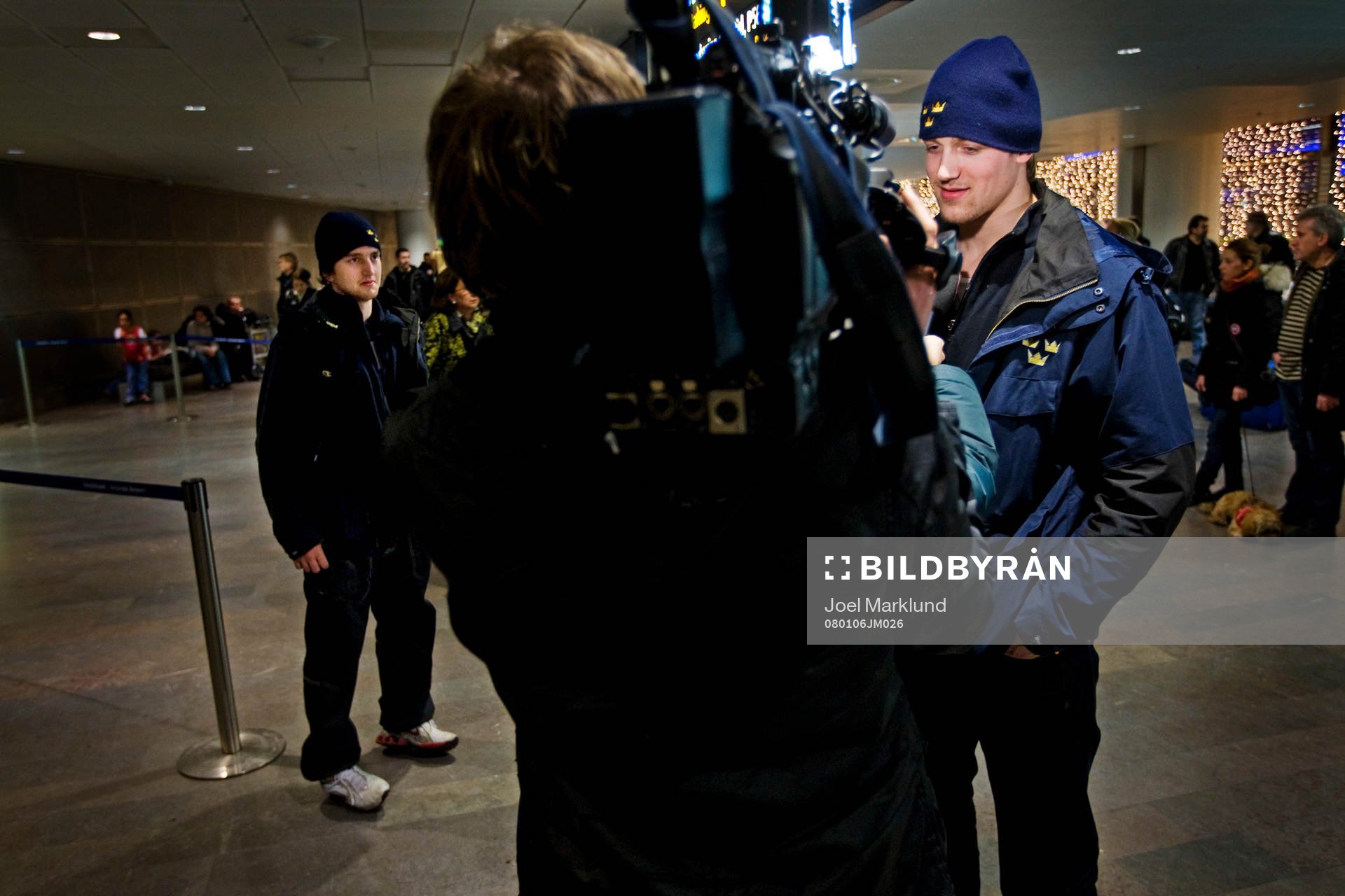 Jhonas Enroth och Patrik Berglund