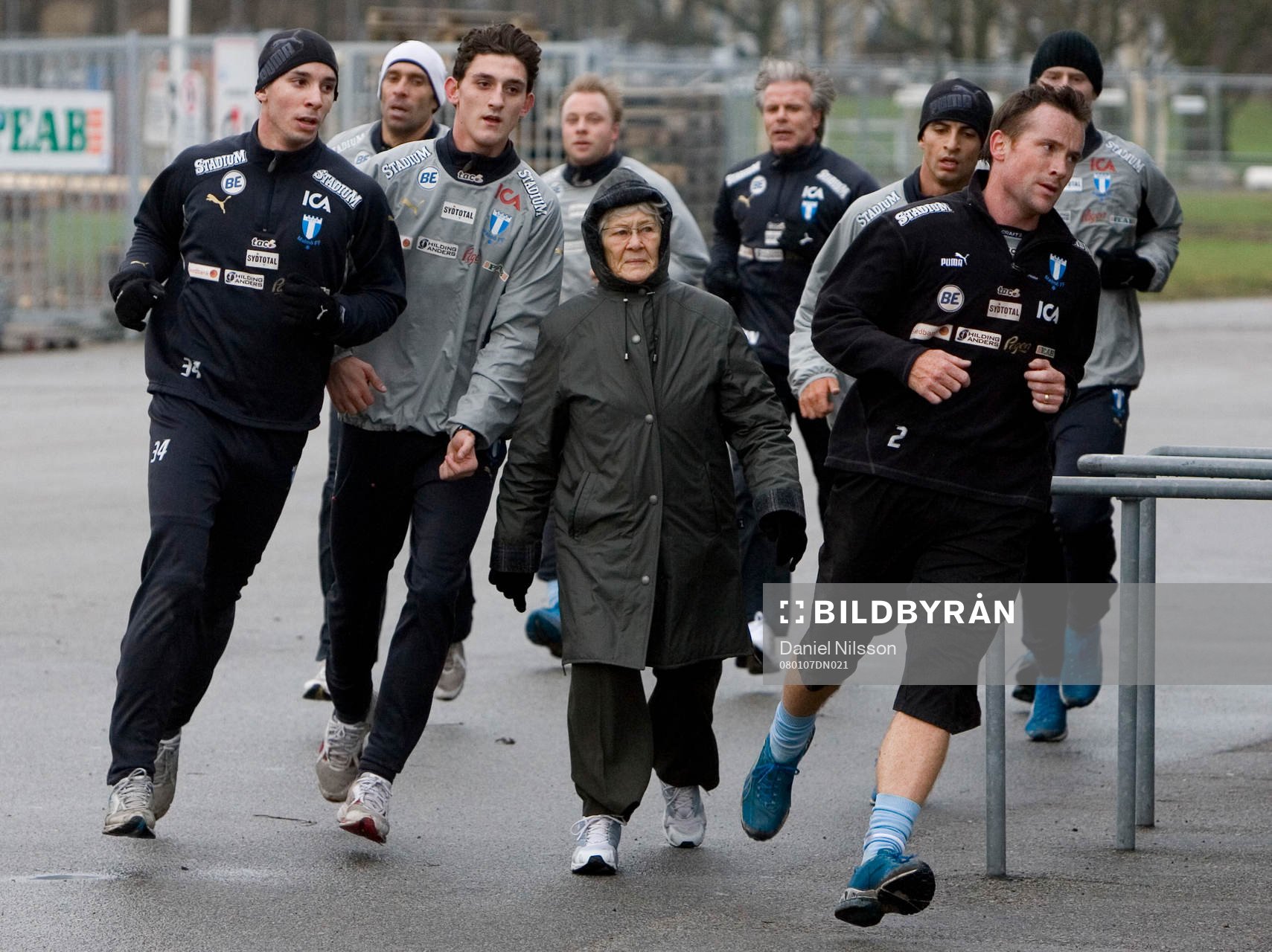 Fotboll, Malmö FF har sin första träning för säsongen.