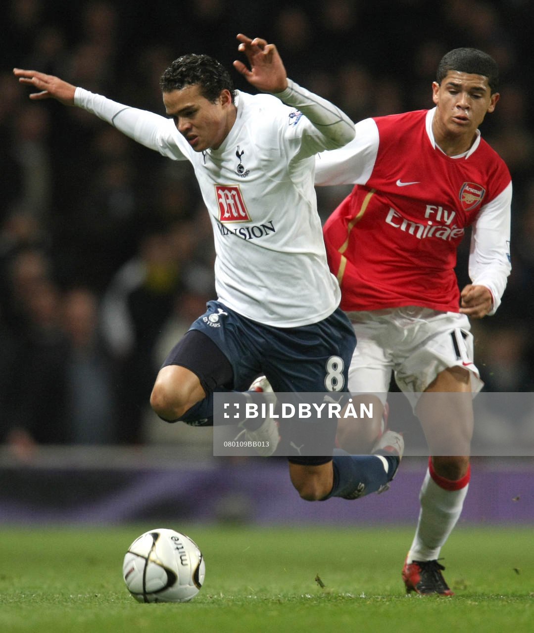 Jermaine Jenas, Tottenham och Denilson, Arsenal