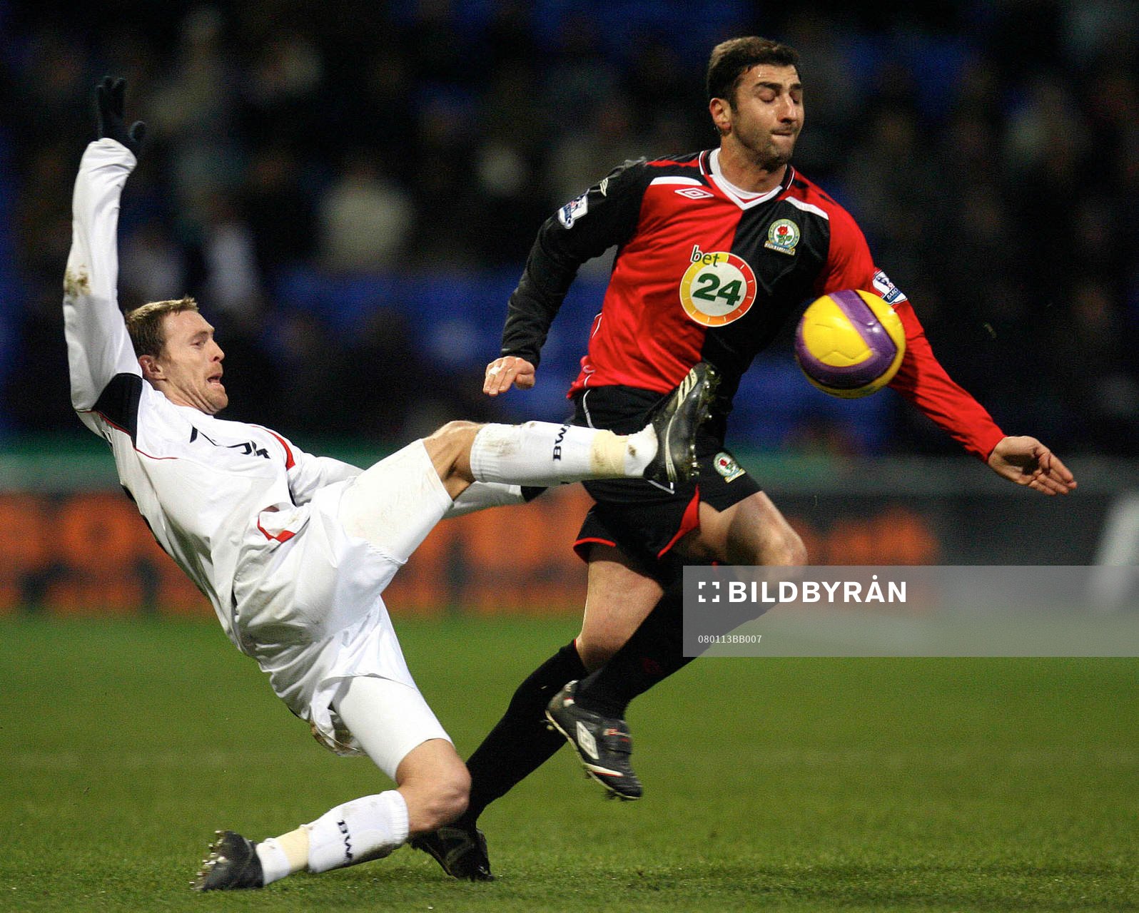 Christian Wilhelmsson och Zurab Khizanishvili