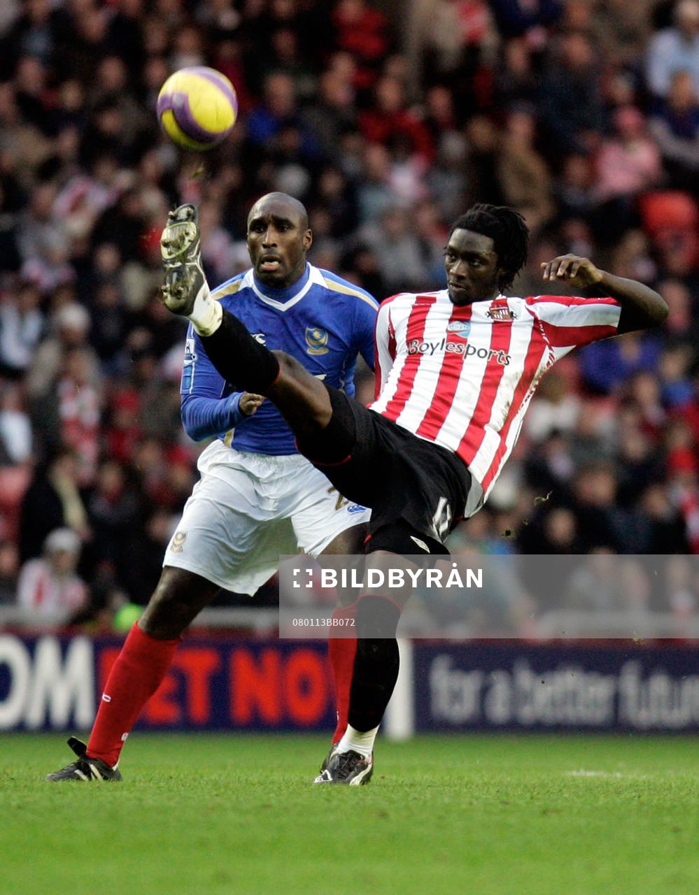 Kenwyne Jones och Sol Campbell
