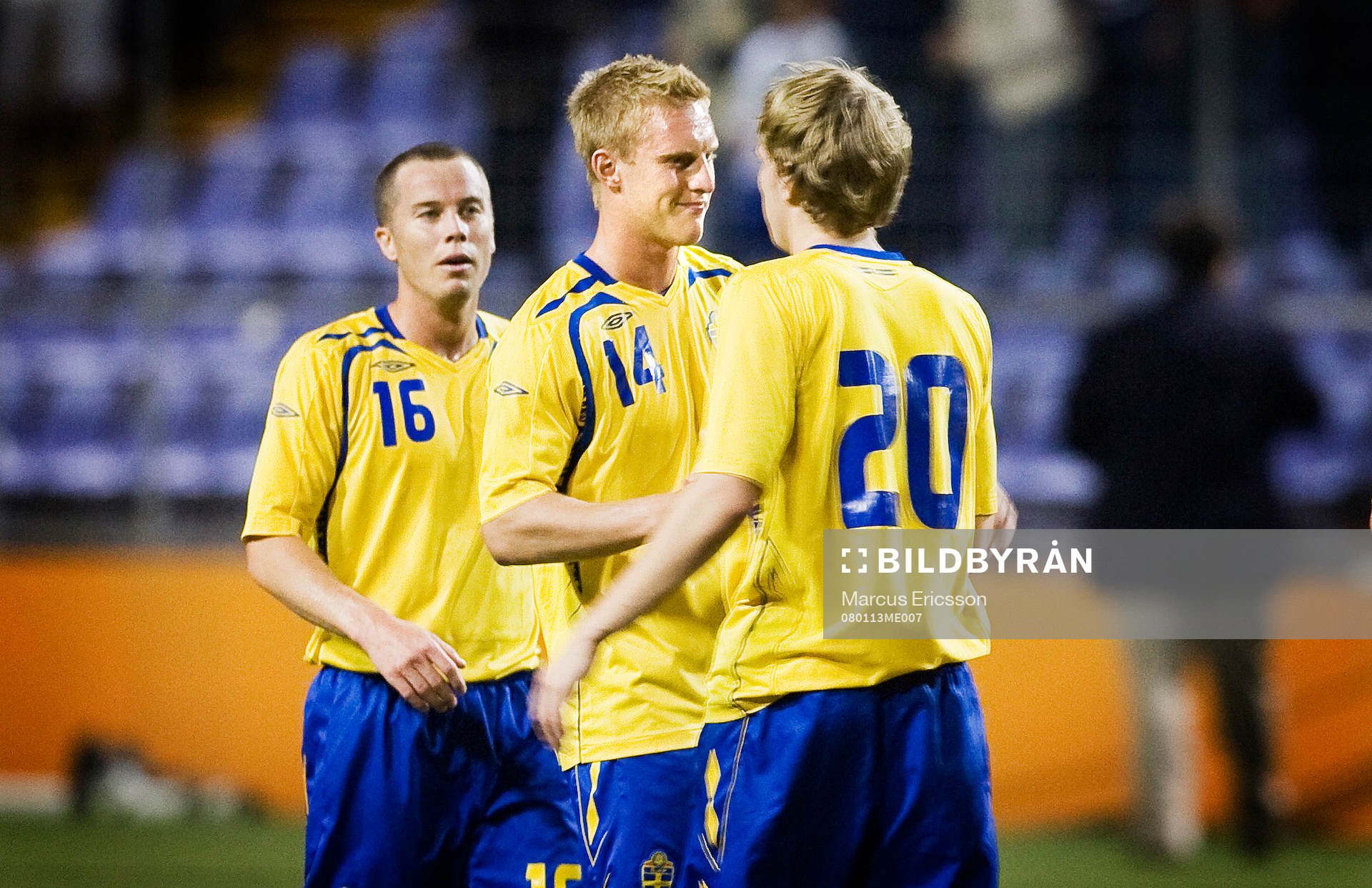 Daniel Andersson, Peter Larsson och Johan Oremo