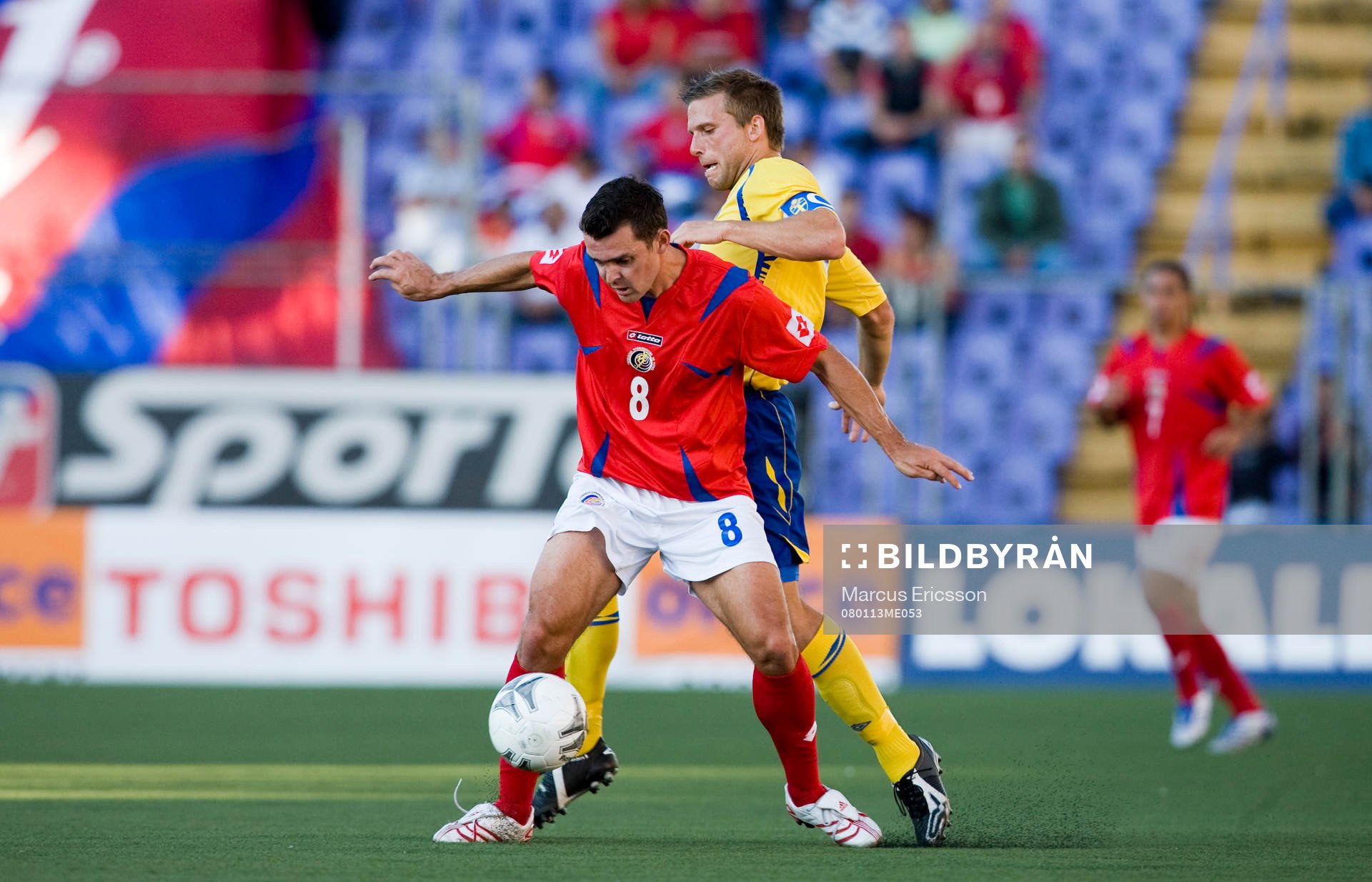  Jose Luis Lopez, Costa Rica och Anders Svensson